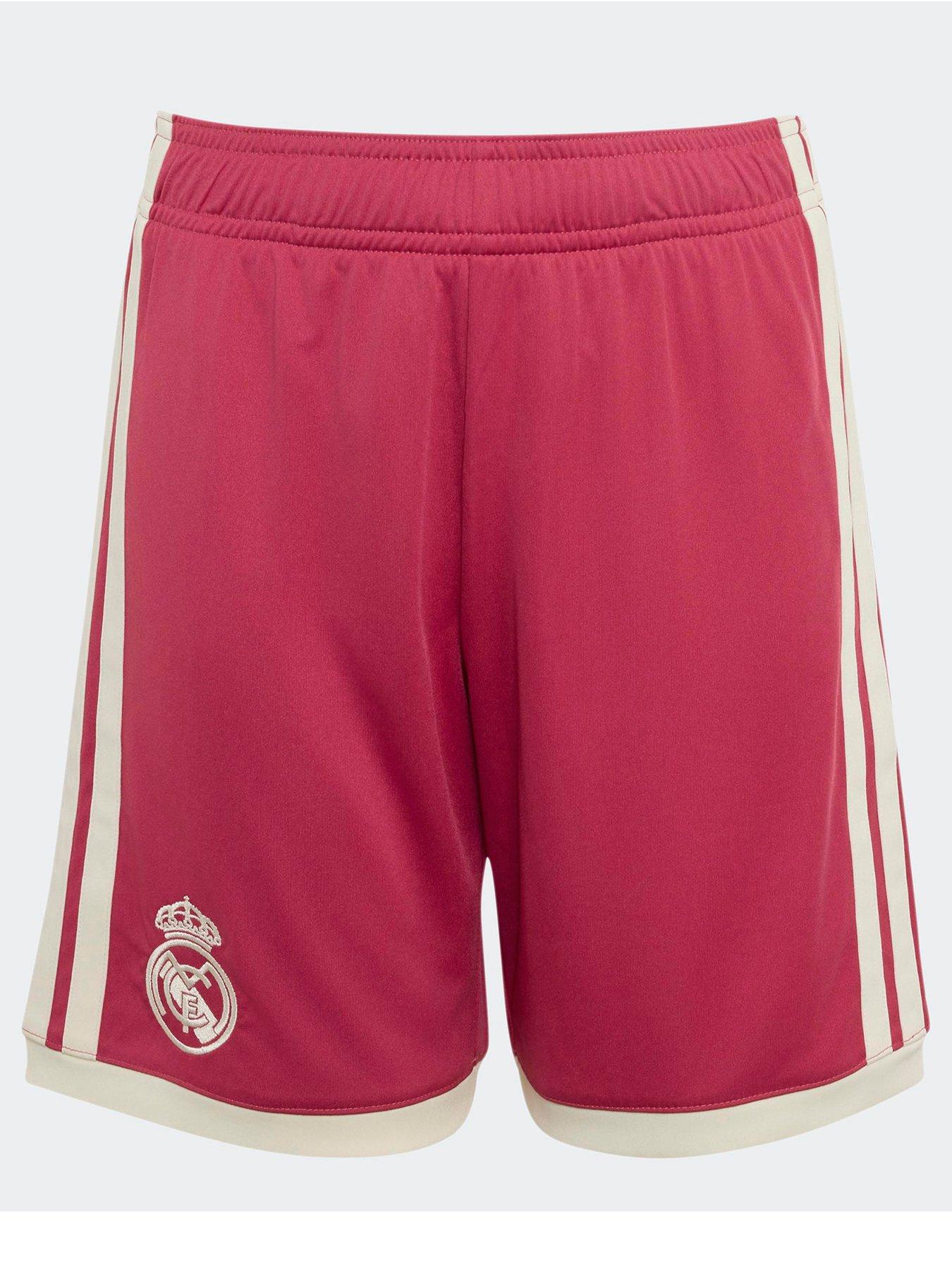 adidas Junior Real Madrid 26/27 Third Shorts - Pink