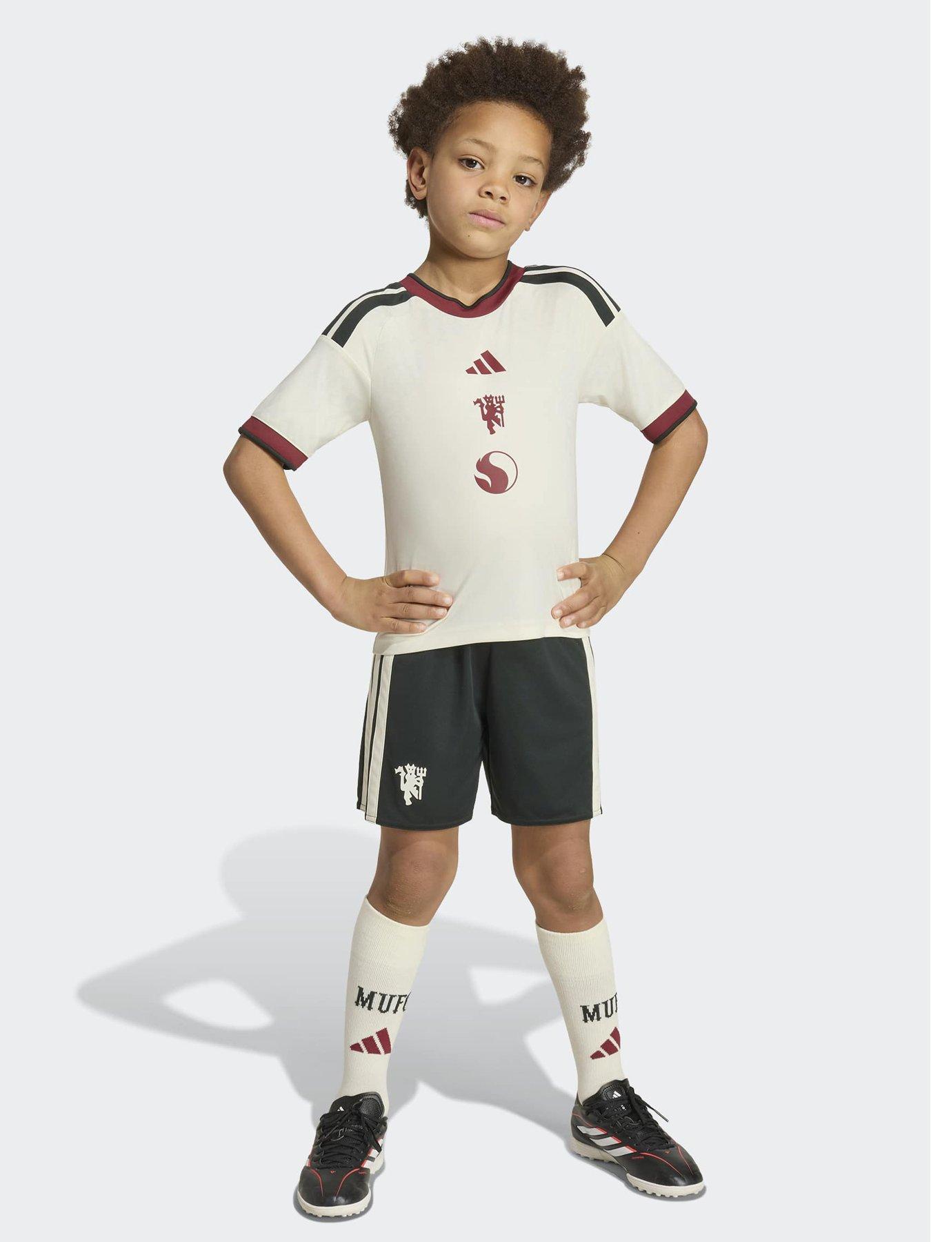 adidas Infant Manchester United 26/27 Third Mini Kit - Cream