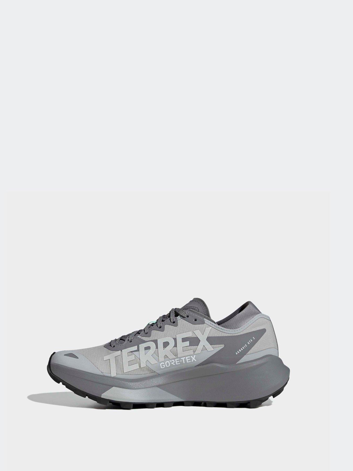 Image 6 of 6 of adidas Terrex Womens Trail Running Agravic Goretex 2 Trainers - Grey