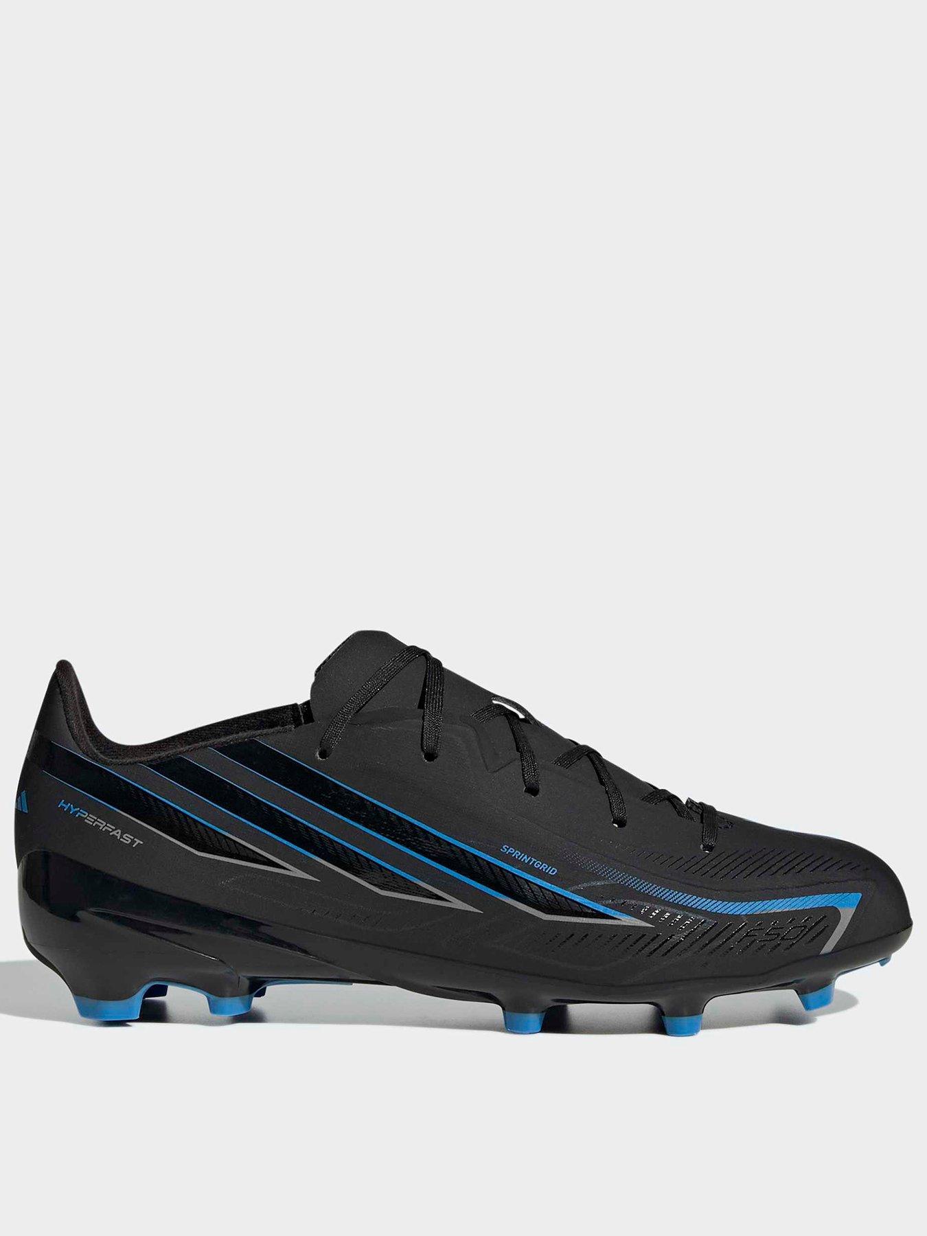 adidas Junior F50 Hyperfast League Firm Ground Football Boots - Black