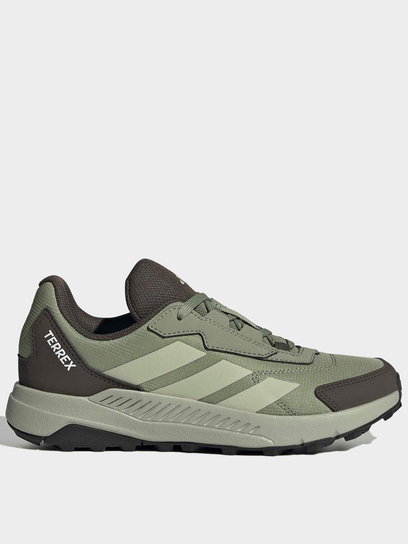 adidas Terrex Junior Anylander Hiking Traxion Shoes - Green