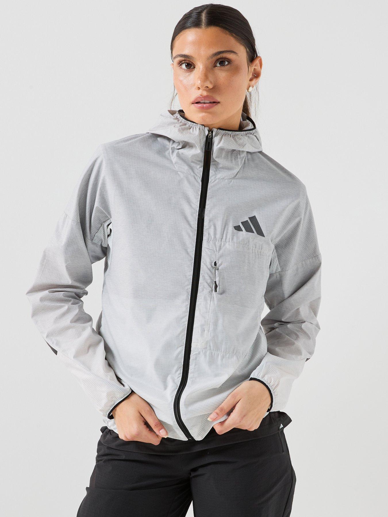adidas Terrex Womens Trail Running Xpr Shell Jacket - Black