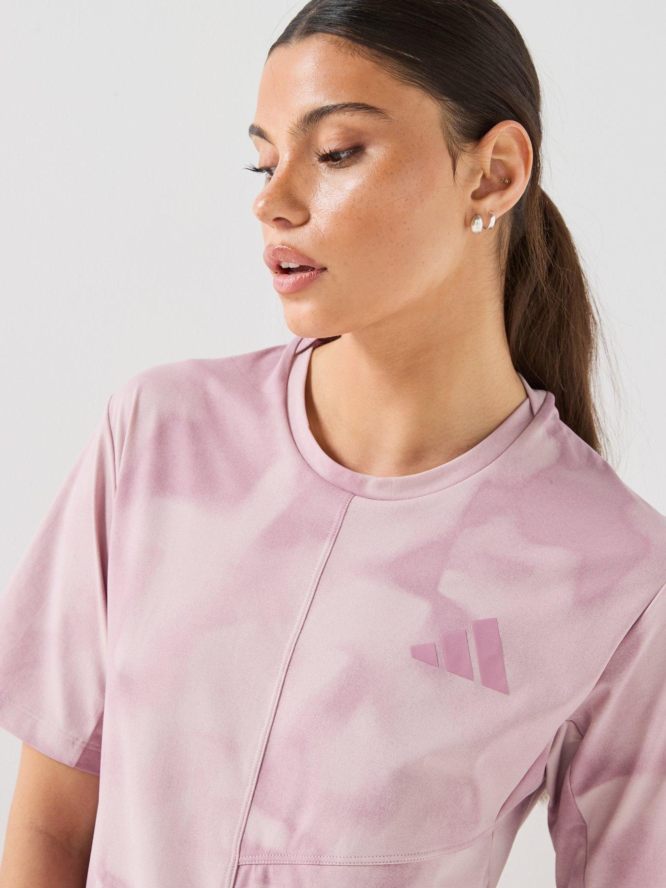 Image 4 of 6 of adidas Terrex Womens Outdoor Printed T-Shirt - Purple