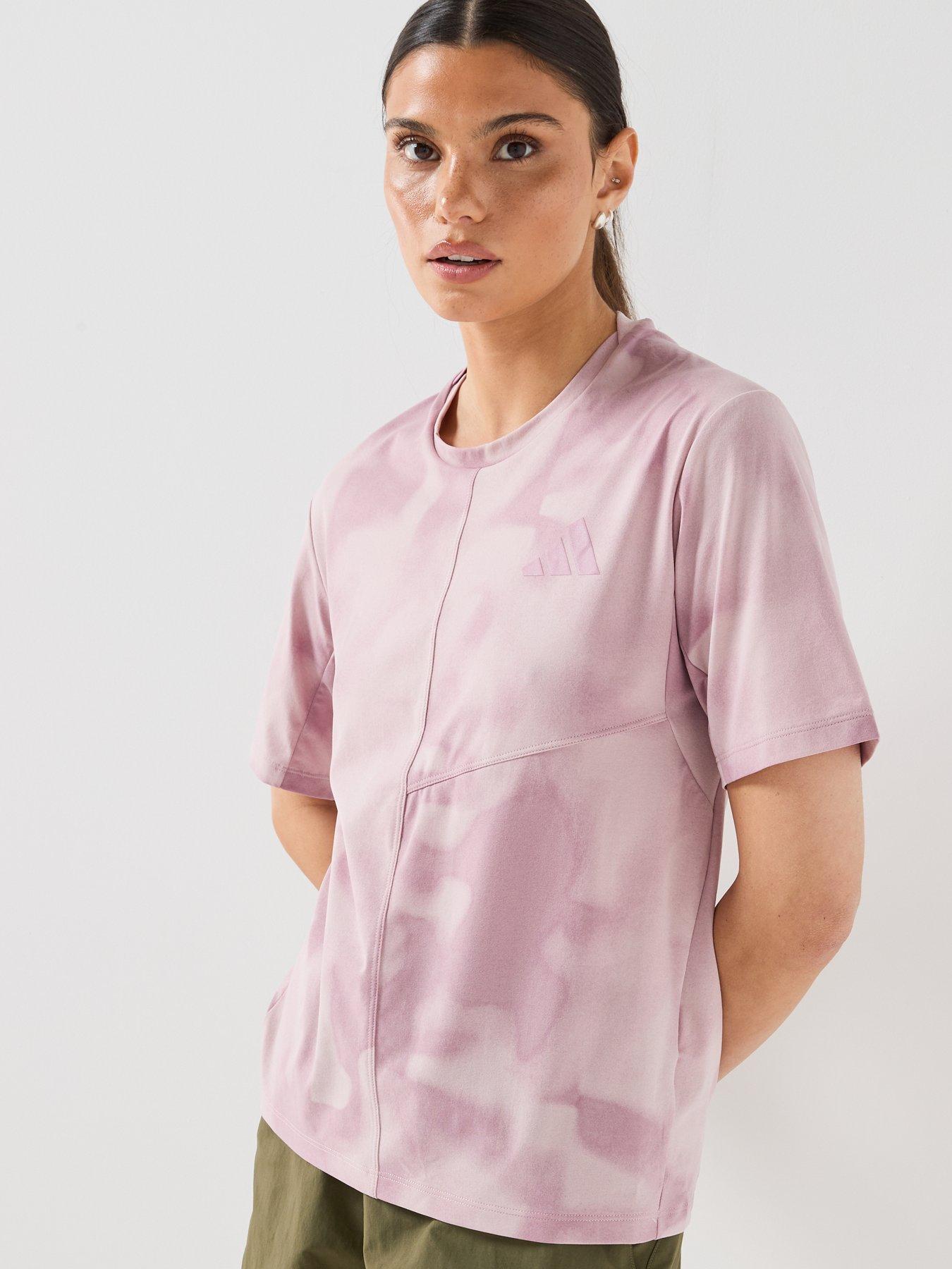 Image 6 of 6 of adidas Terrex Womens Outdoor Printed T-Shirt - Purple