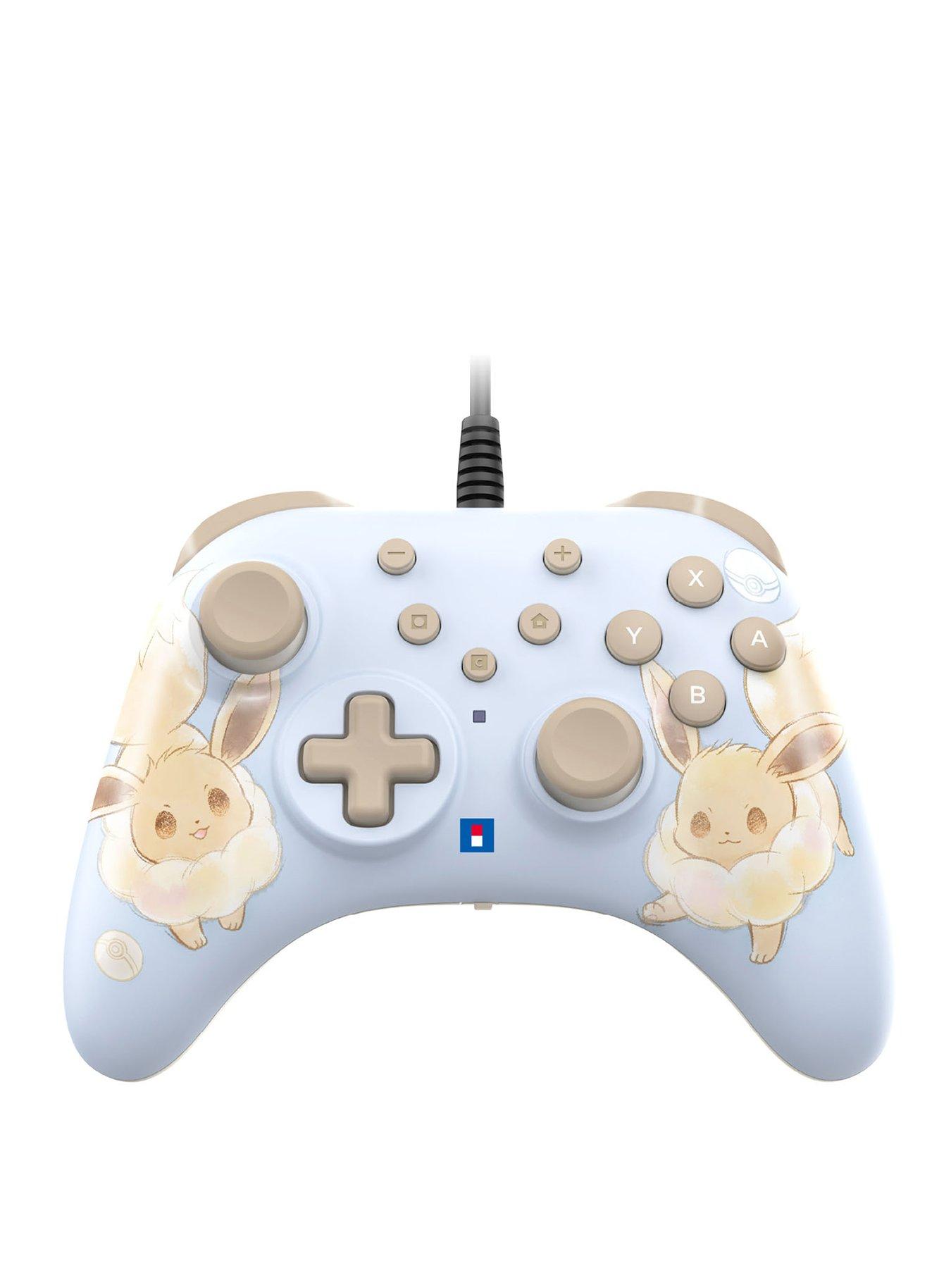 front image of hori-horipad-turbo-eevee-cottage-core