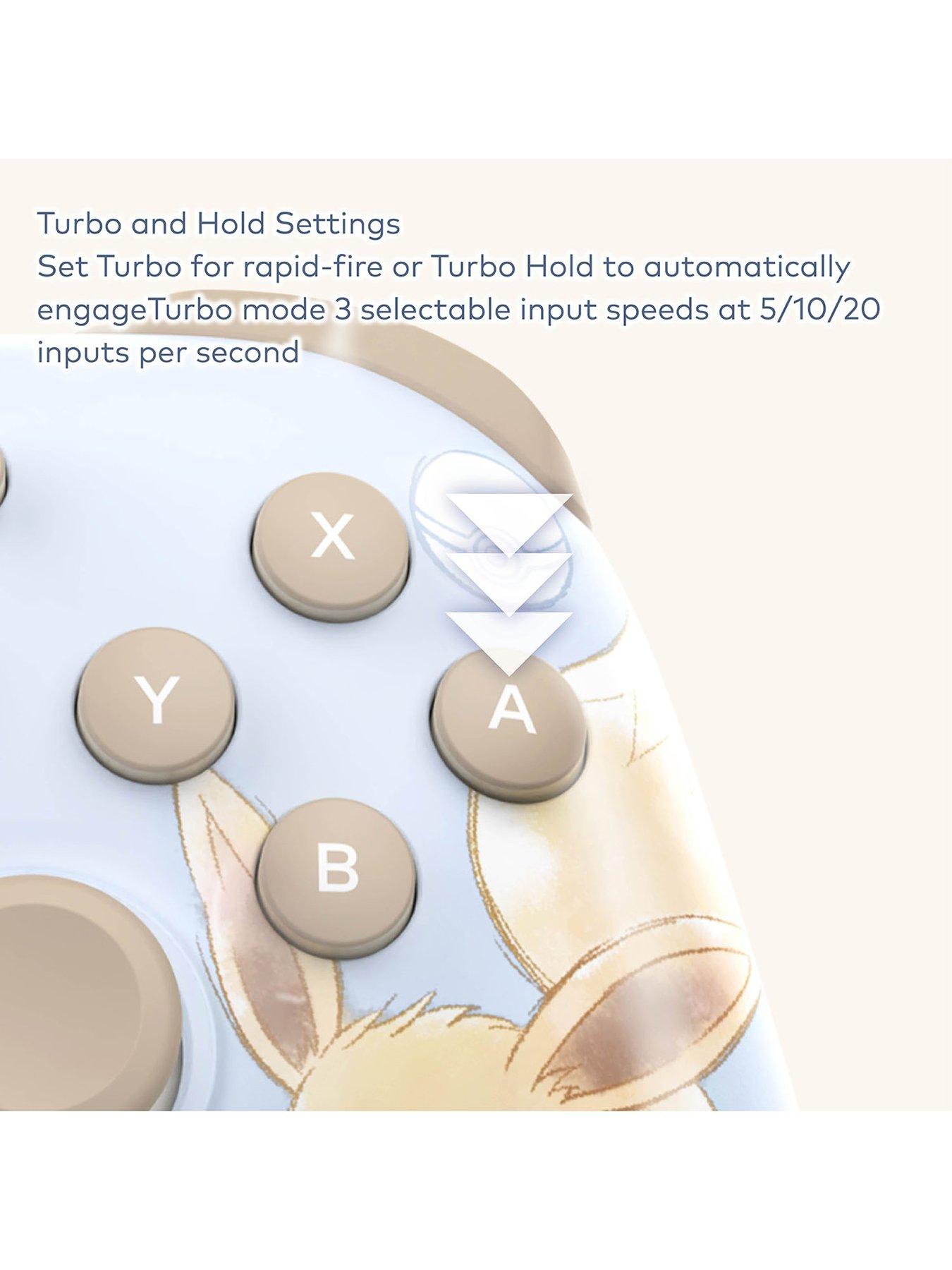  image of hori-horipad-turbo-eevee-cottage-core