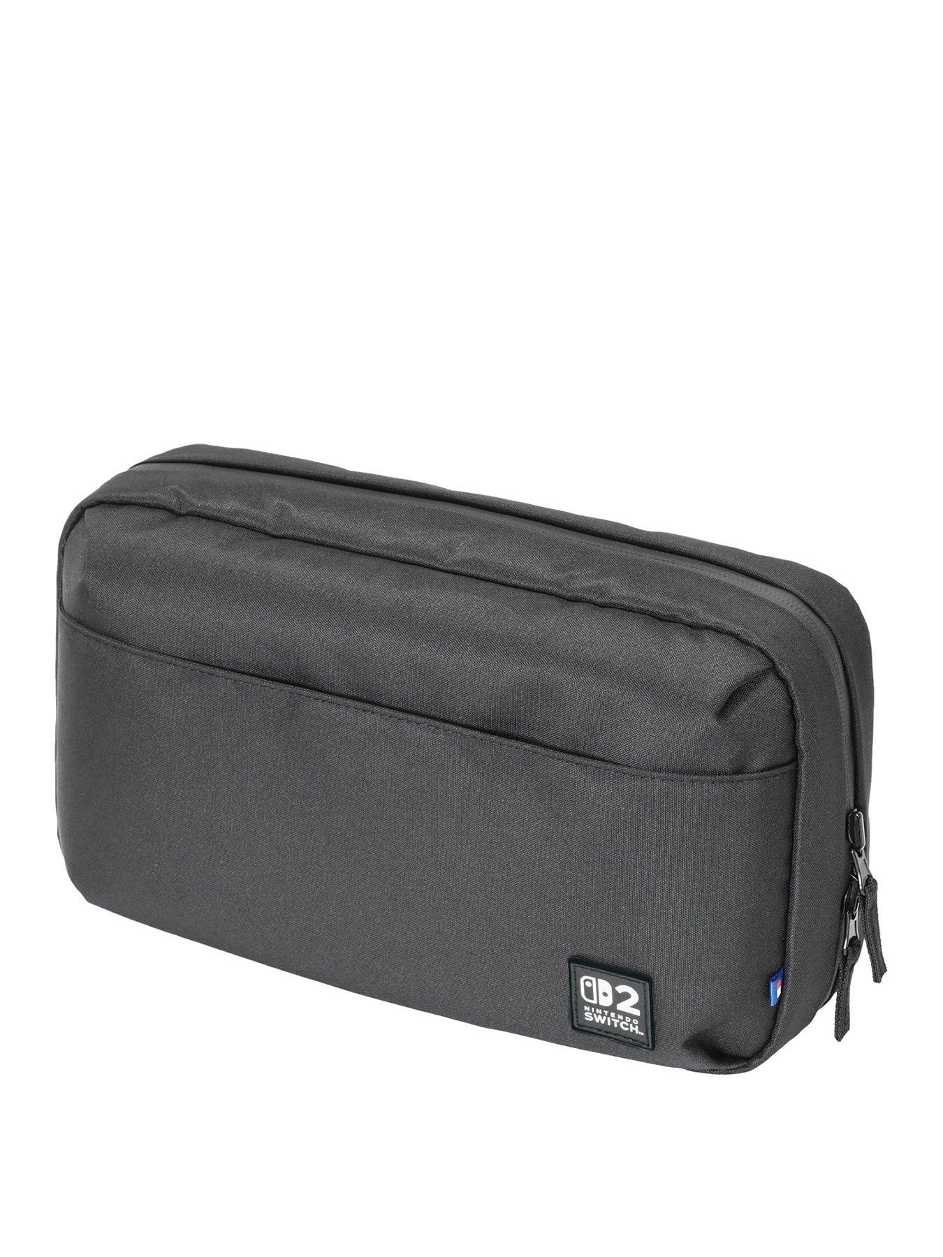 HORI HORI Reversible Travel Pouch (Black) for Nintendo Switch 2