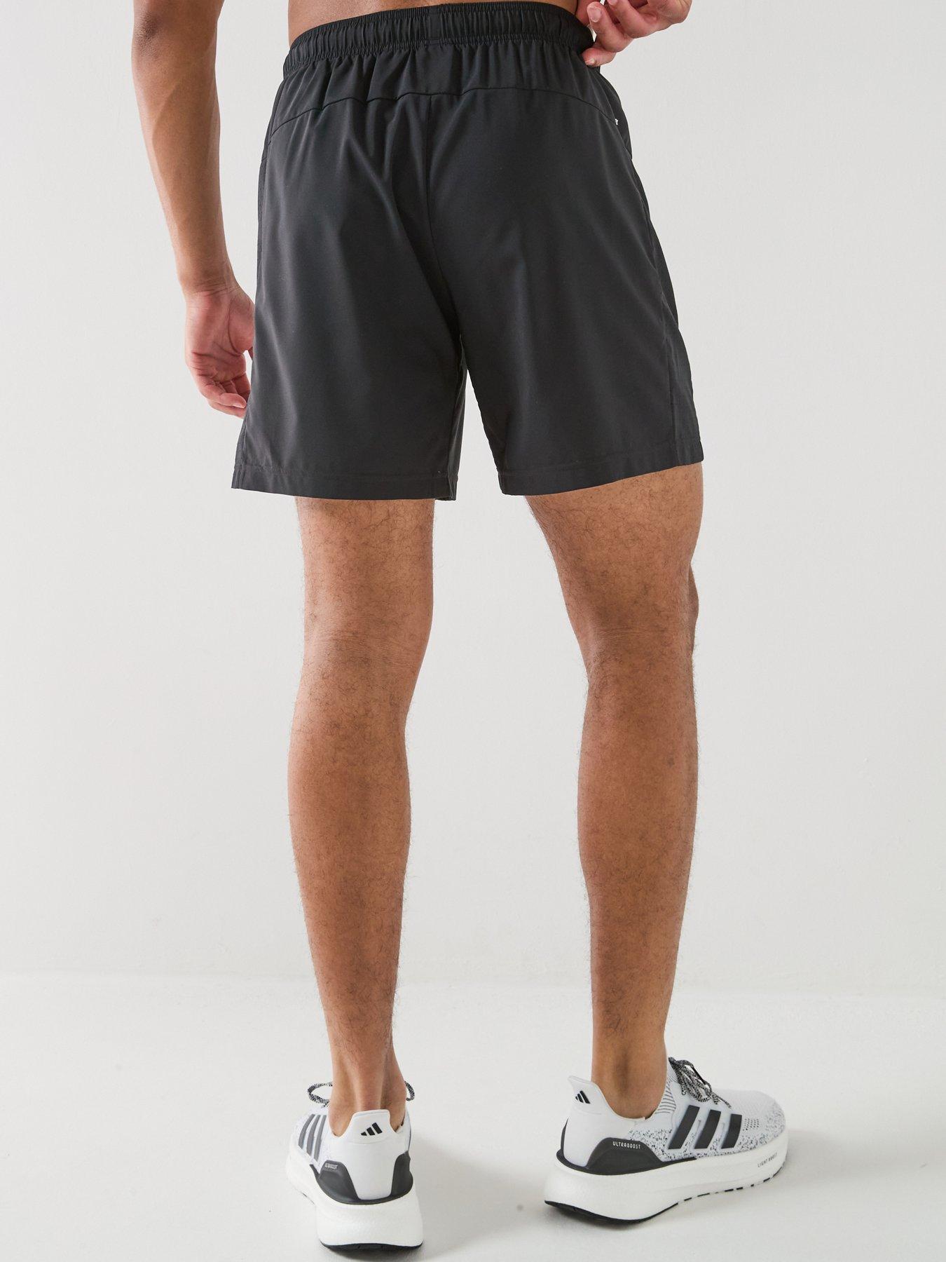 Image 2 of 6 of adidas Mens Training Workout Essentials Shorts - Black