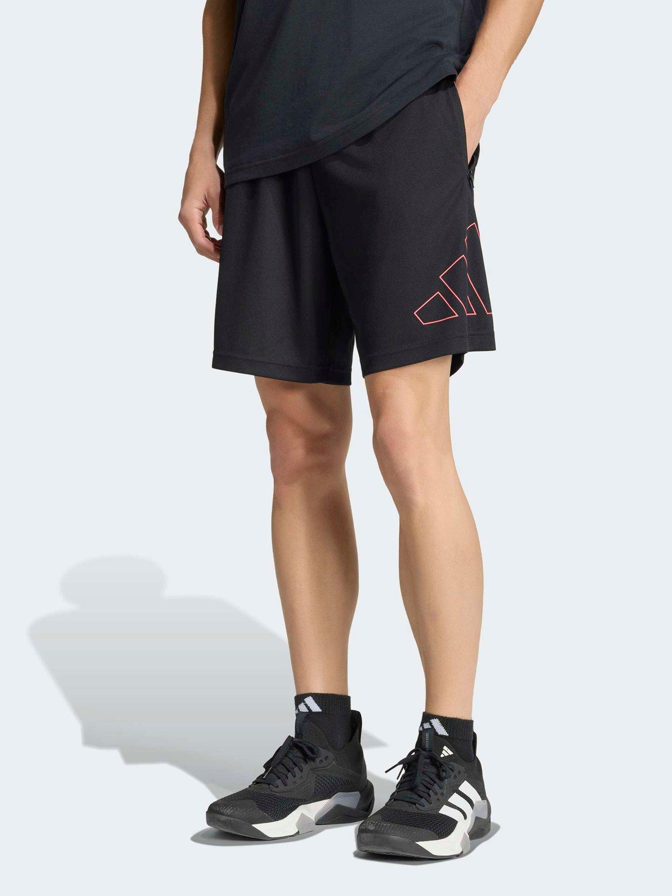 Image 1 of 5 of adidas Mens Training Workout Essentials Shorts - Black