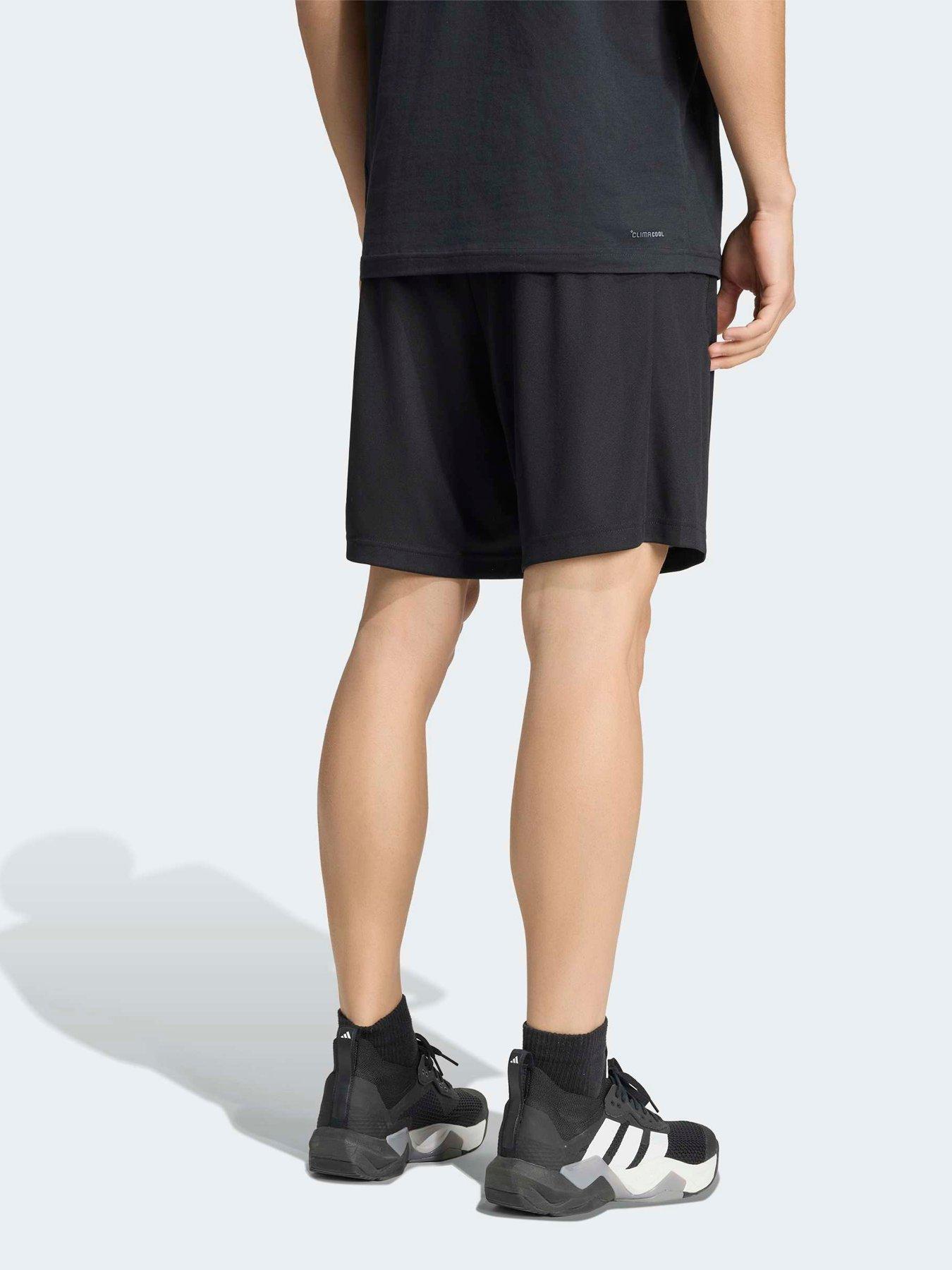 Image 2 of 5 of adidas Mens Training Workout Essentials Shorts - Black