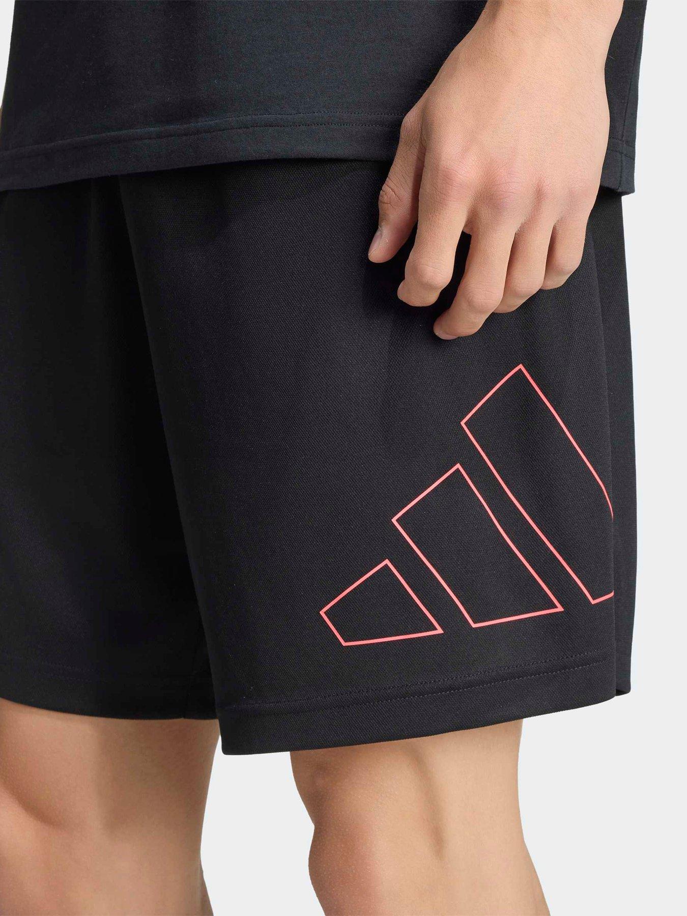 Image 4 of 5 of adidas Mens Training Workout Essentials Shorts - Black