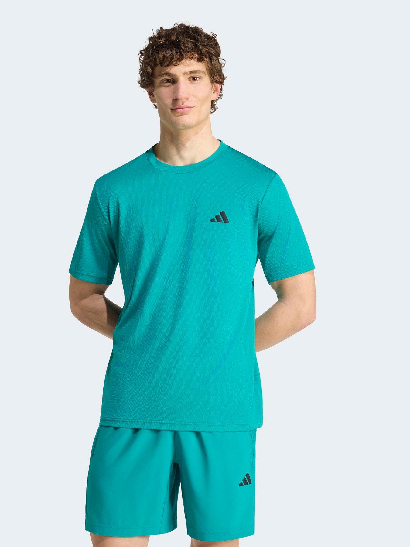 adidas Mens Training Workout Essentials T-shirt - Green
