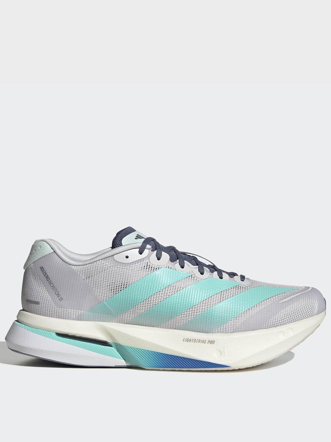 adidas Mens Running Adizero Boston 13 Trainer - Grey