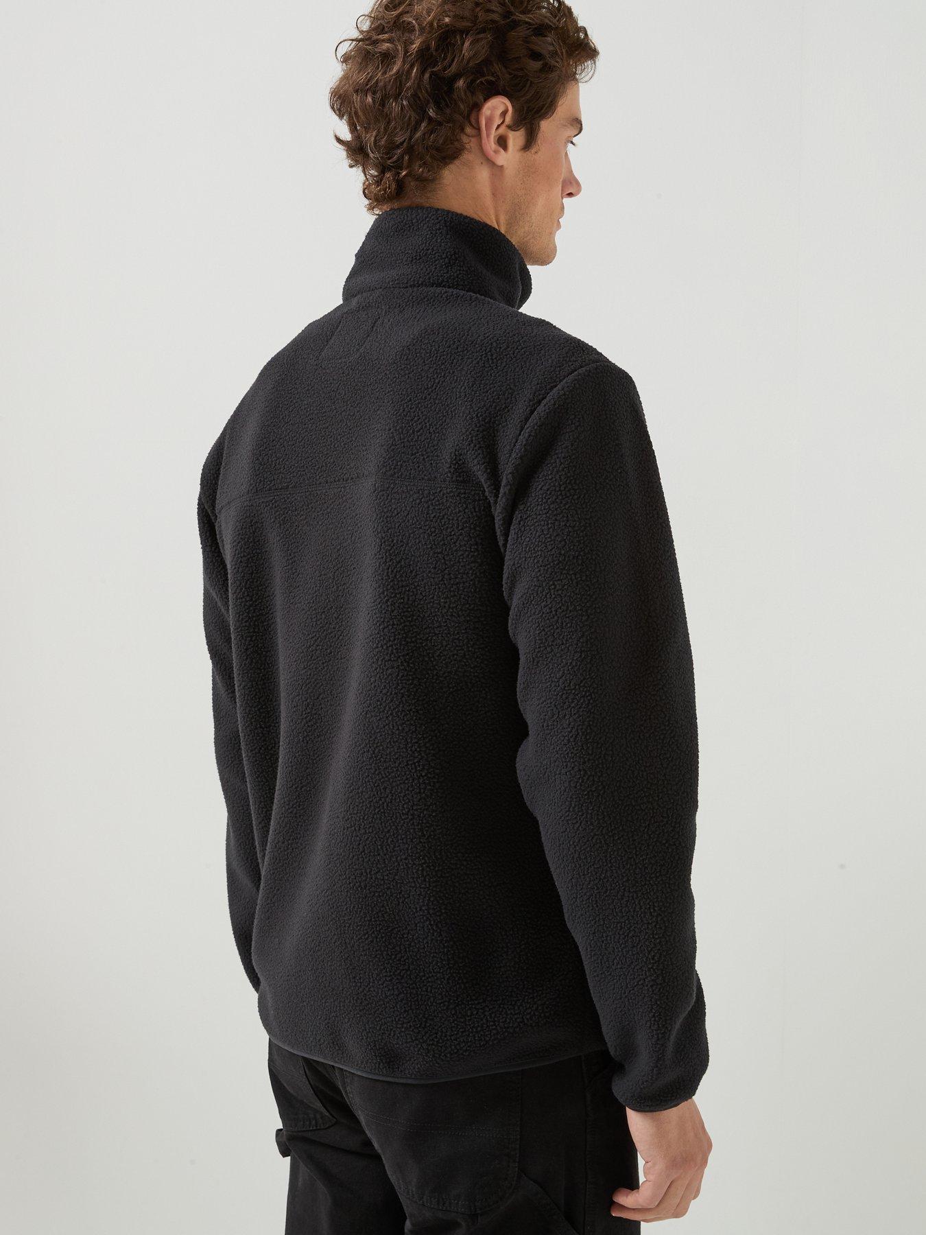 Image 2 of 5 of ONLY & SONS Only&amp;Sons Polartec Fleece Jacket - Black