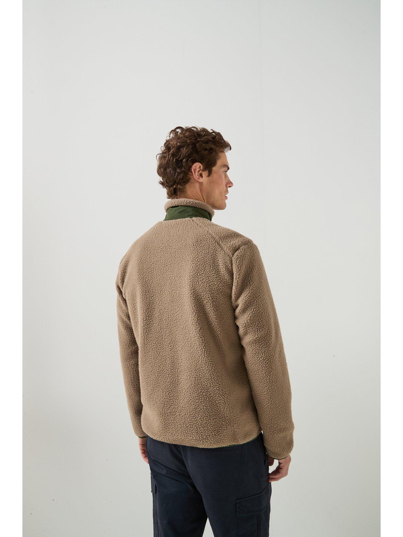 Image 2 of 6 of ONLY & SONS Dallas Life Sherpa Jacket - Desert Taupe