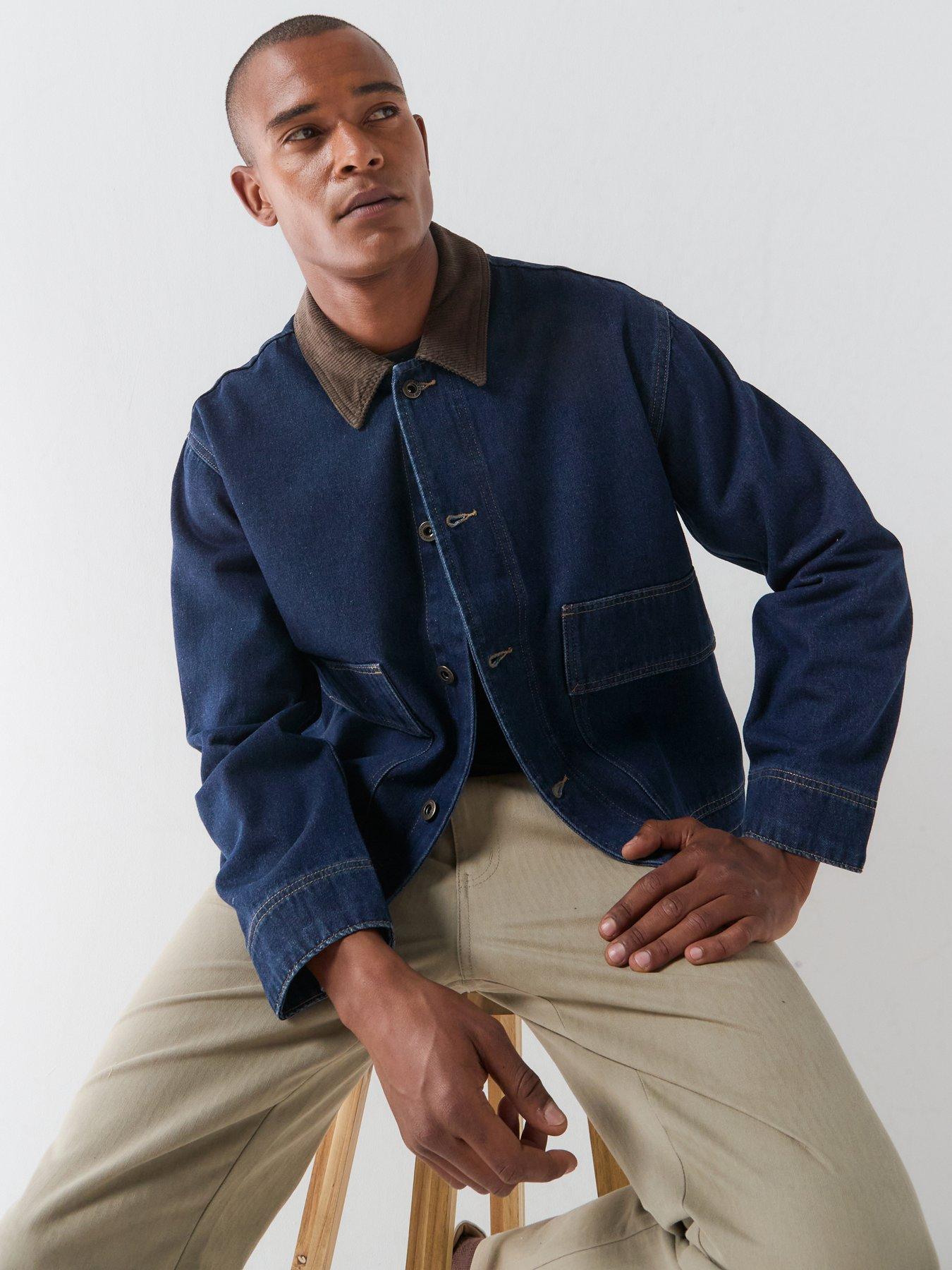Image 1 of 6 of ONLY & SONS Kaizen Rinse 9417 Denim Jacket - Blue