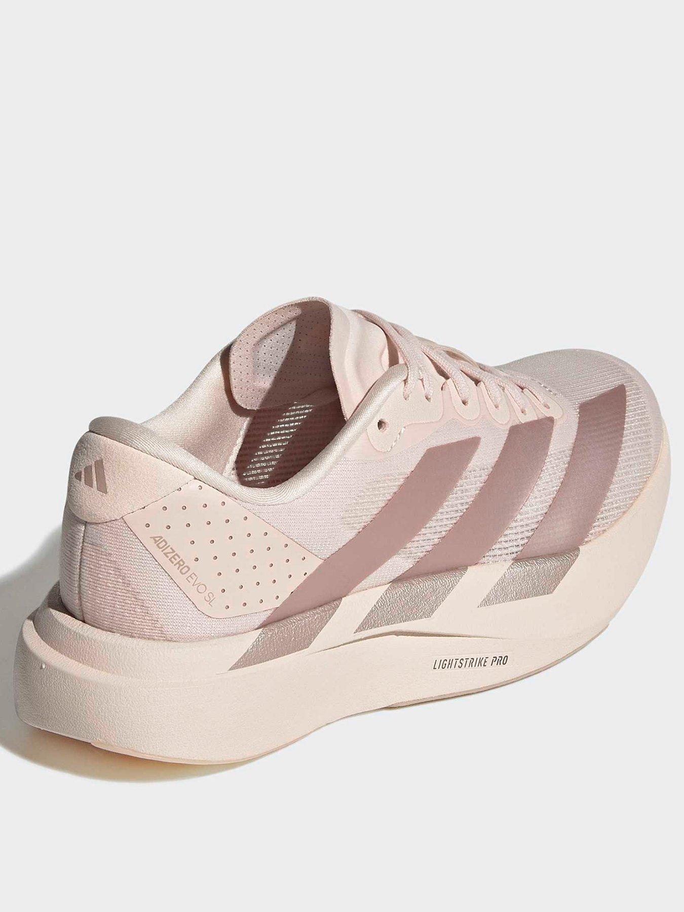 Image 3 of 5 of adidas Womens Running Adizero Evo Sl Trainer - Pink