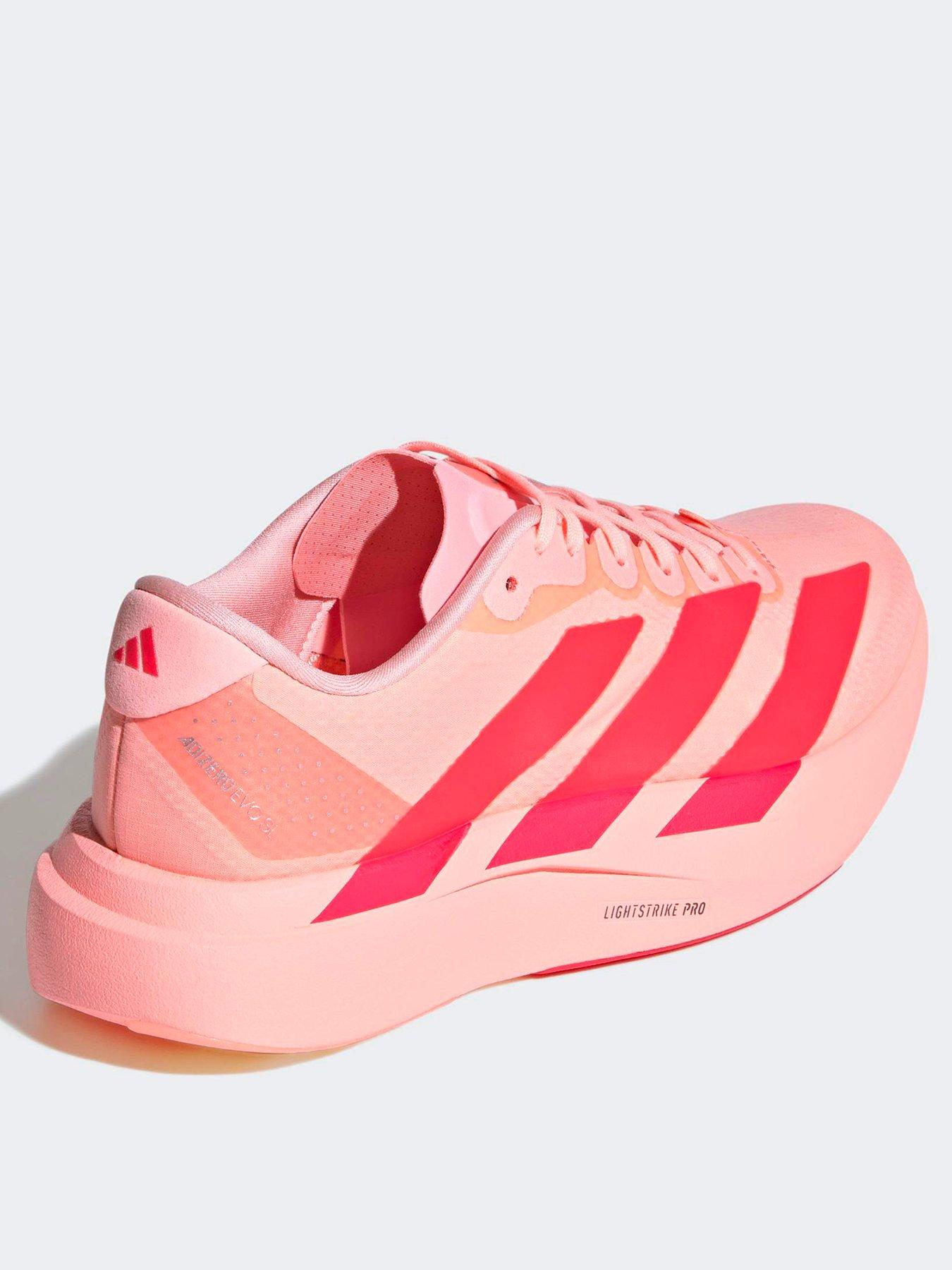 Image 3 of 7 of adidas Womens Running Adizero Evo Sl Woven Trainer - Pink