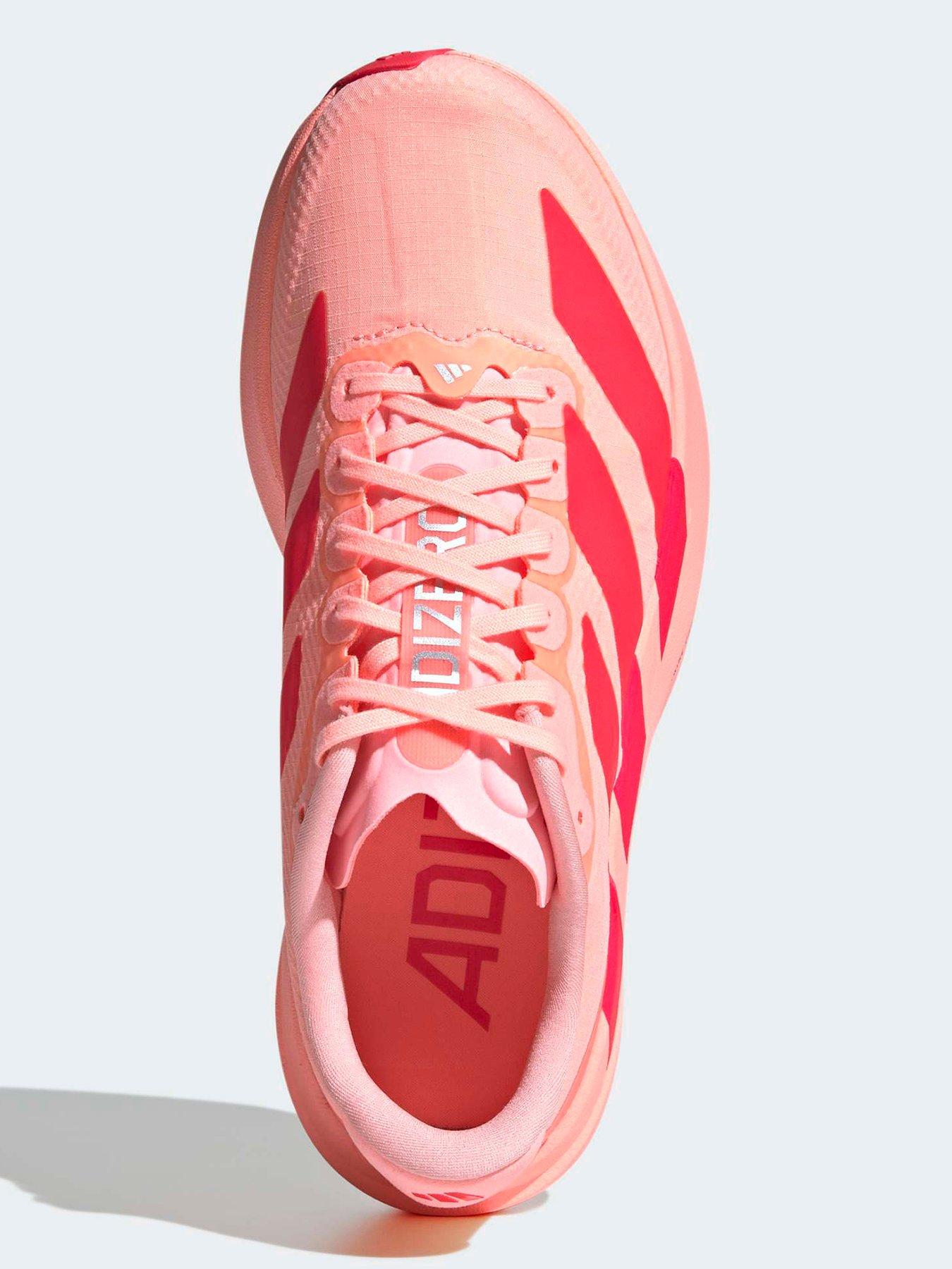 Image 4 of 7 of adidas Womens Running Adizero Evo Sl Woven Trainer - Pink