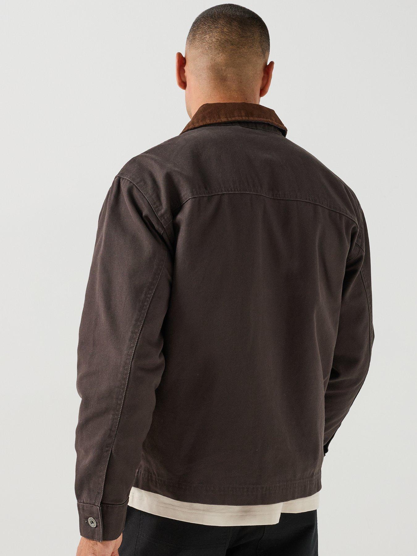 Image 2 of 6 of ONLY & SONS Ricky Cotton Jacket - Licorice