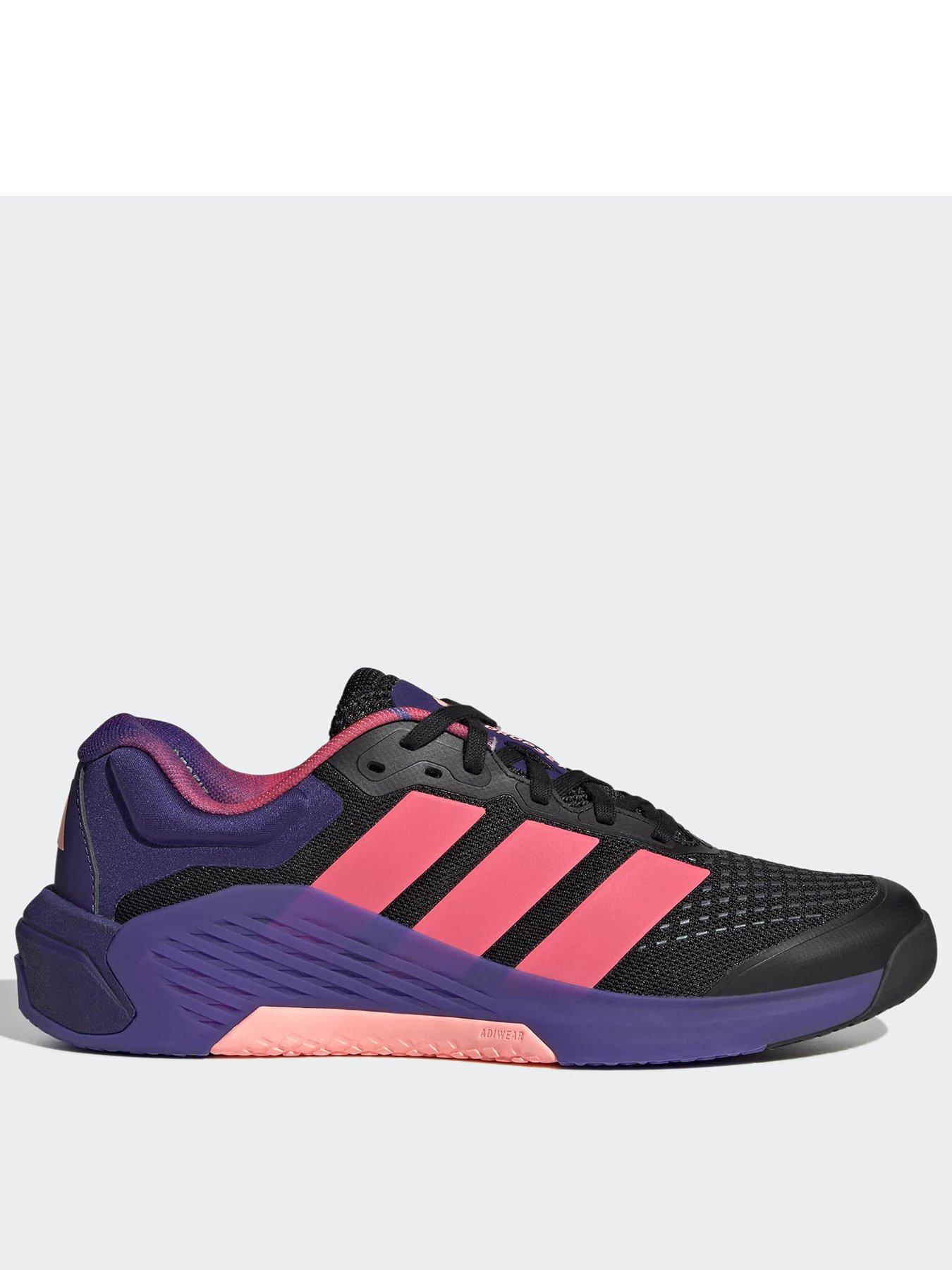 Image 1 of 7 of adidas Womens Training Dropset 4 Trainer - Black/pink