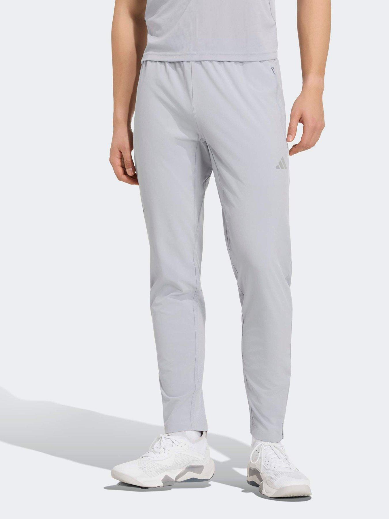 adidas Mens Training Intensity Tracksuit Pants - Silver