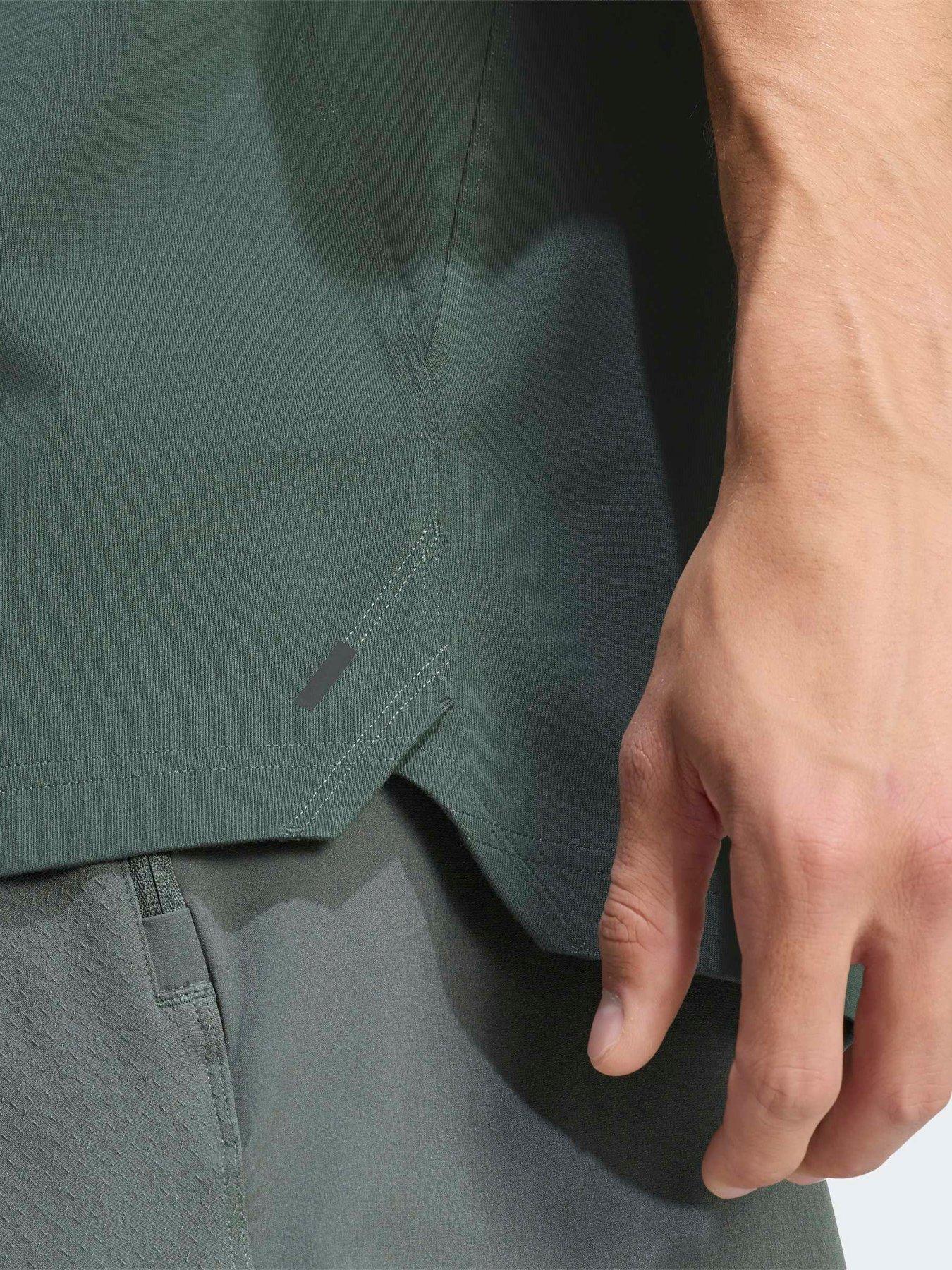Image 6 of 6 of adidas Mens Training Oversize Tee - Green