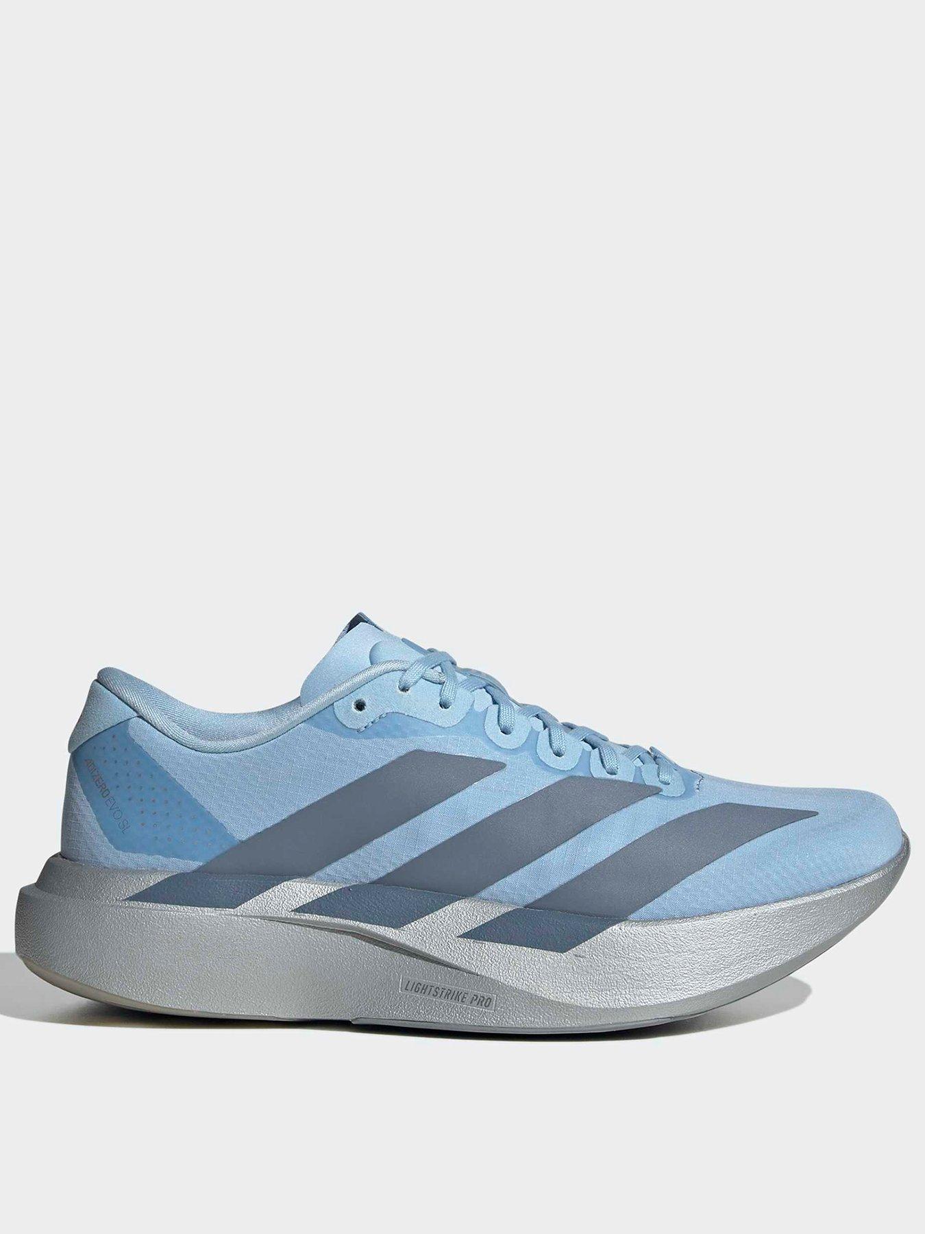 adidas Womens Running Adizero Evo Sl Woven Trainer - Blue