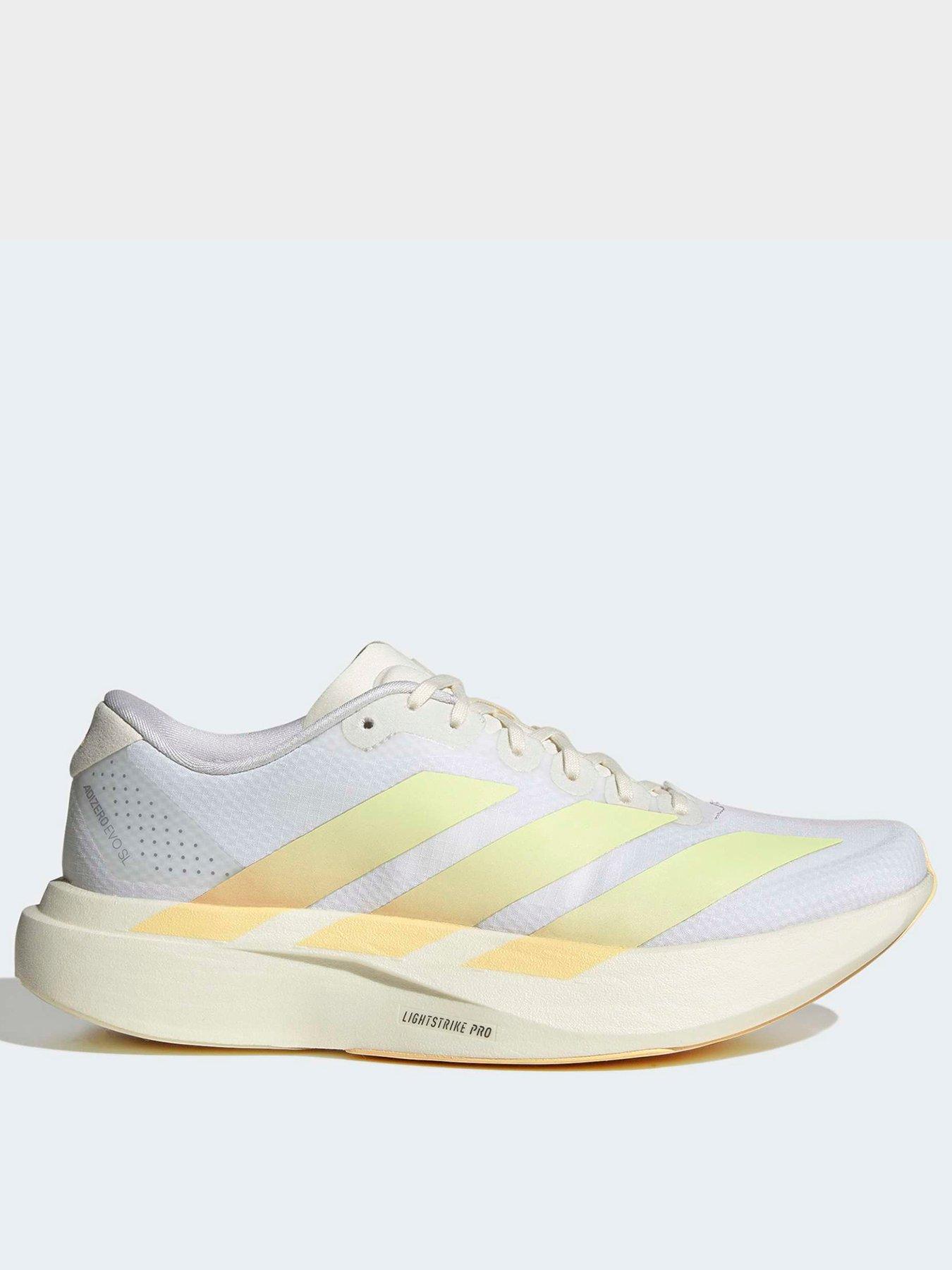 adidas Womens Running Adizero Evo Sl Woven Trainer - White