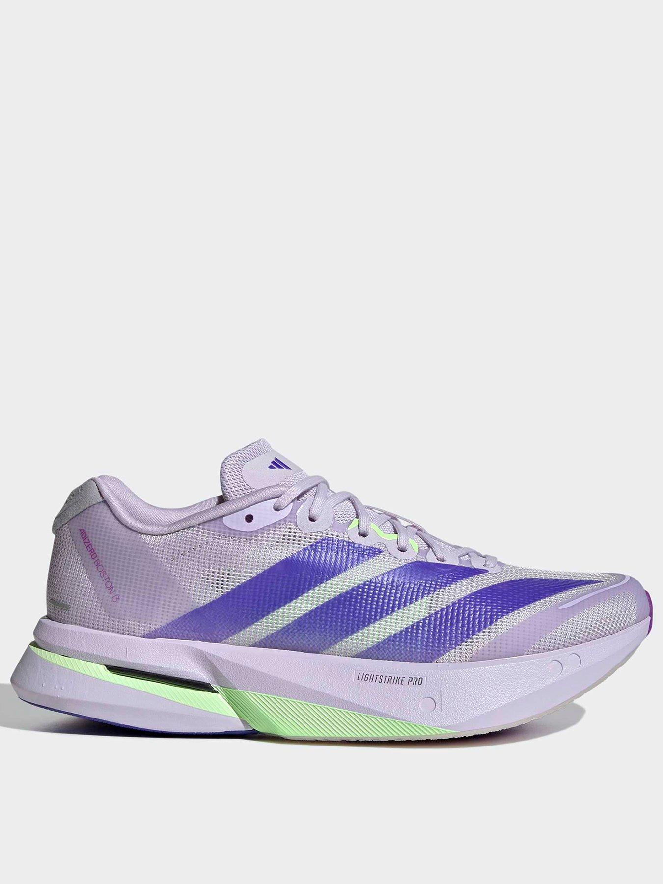 Image 1 of 6 of adidas Womens Running Adizero Boston 13 Trainer - Purple