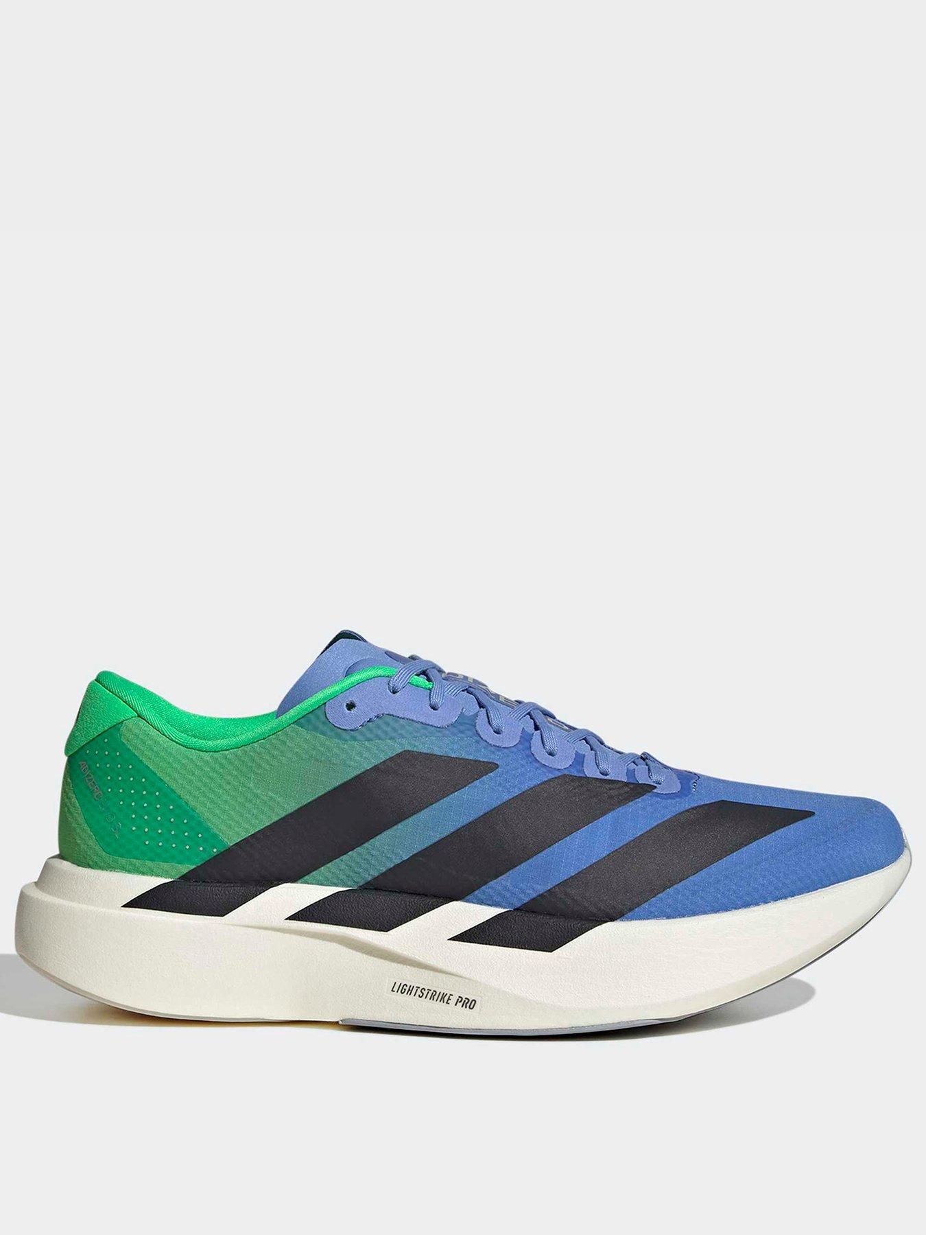 Image 1 of 7 of adidas Mens Running Adizero Evo Sl Woven Trainer - Blue