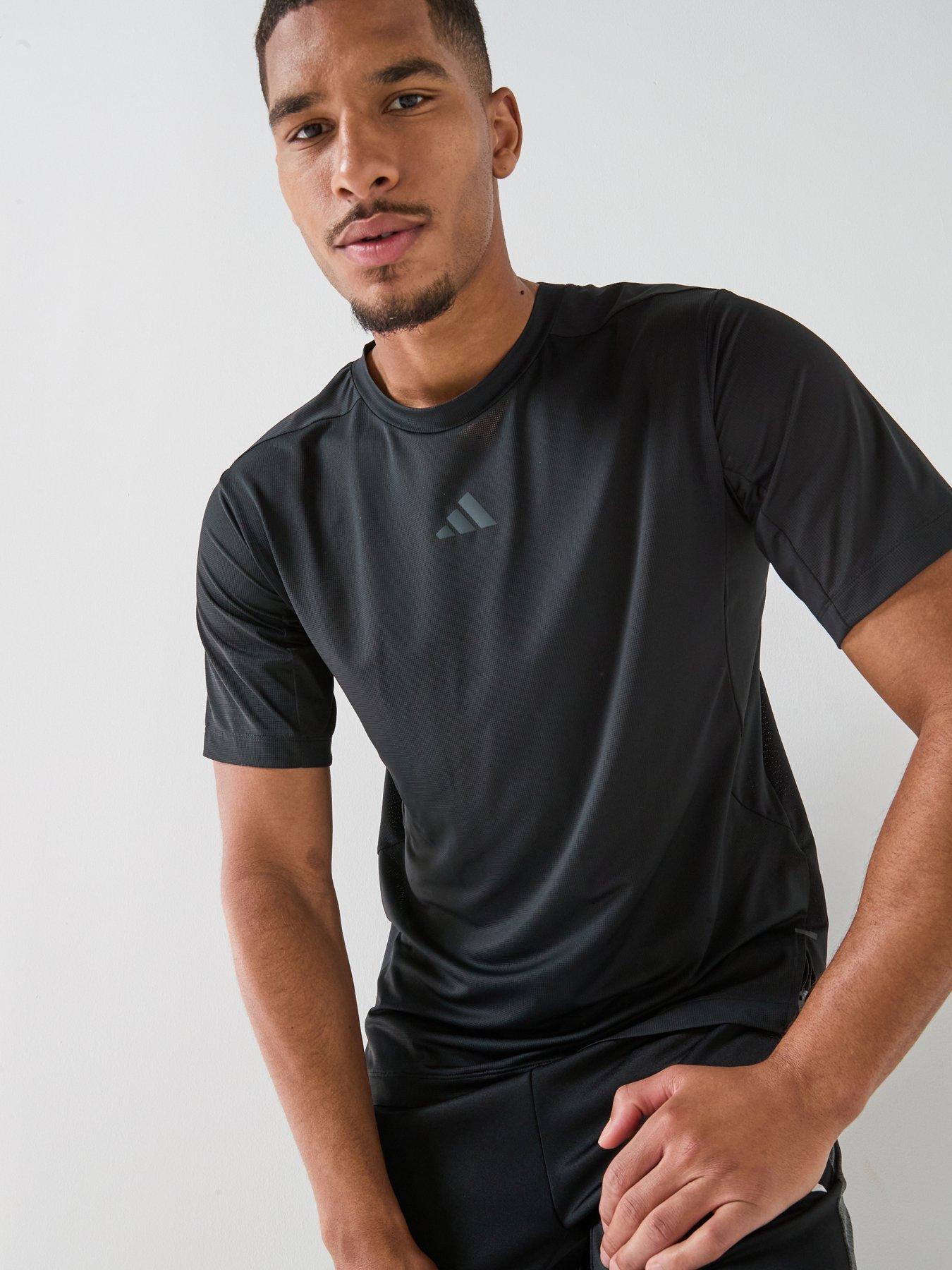 Image 1 of 6 of adidas Men's D4T Essentials T-Shirt - Black