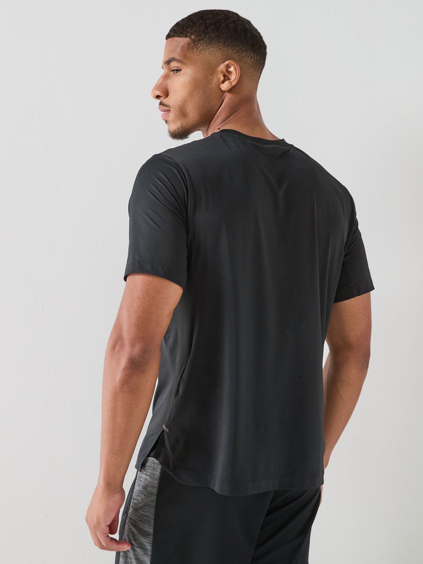 Image 2 of 6 of adidas Men's D4T Essentials T-Shirt - Black