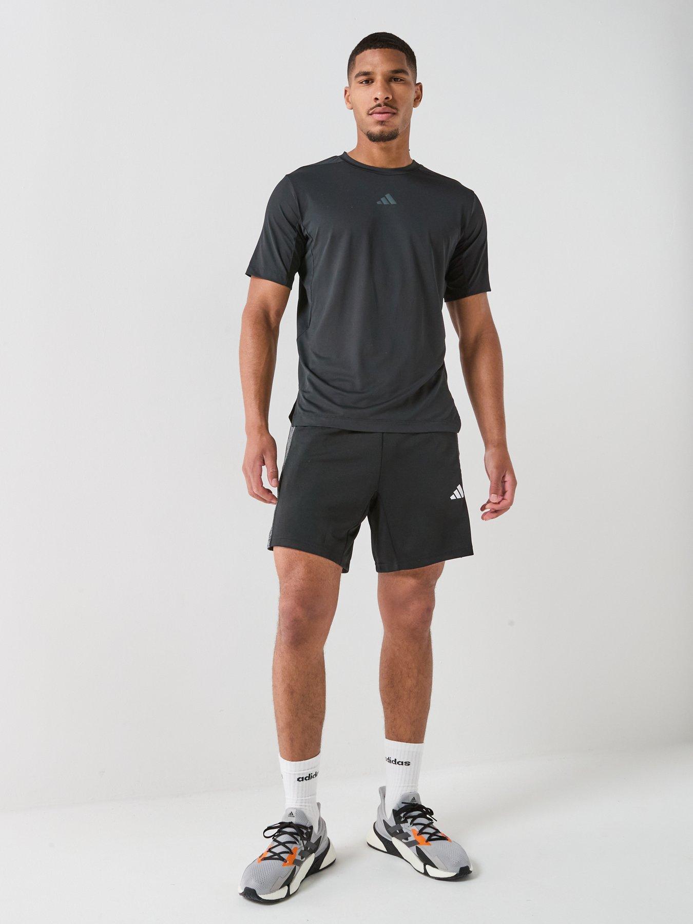 Image 3 of 6 of adidas Men's D4T Essentials T-Shirt - Black