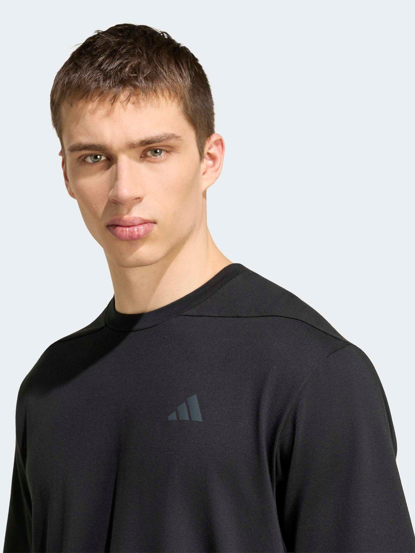 Image 4 of 5 of adidas Men's PrimeLift Essentials Workout Graphic T-Shirt - Black