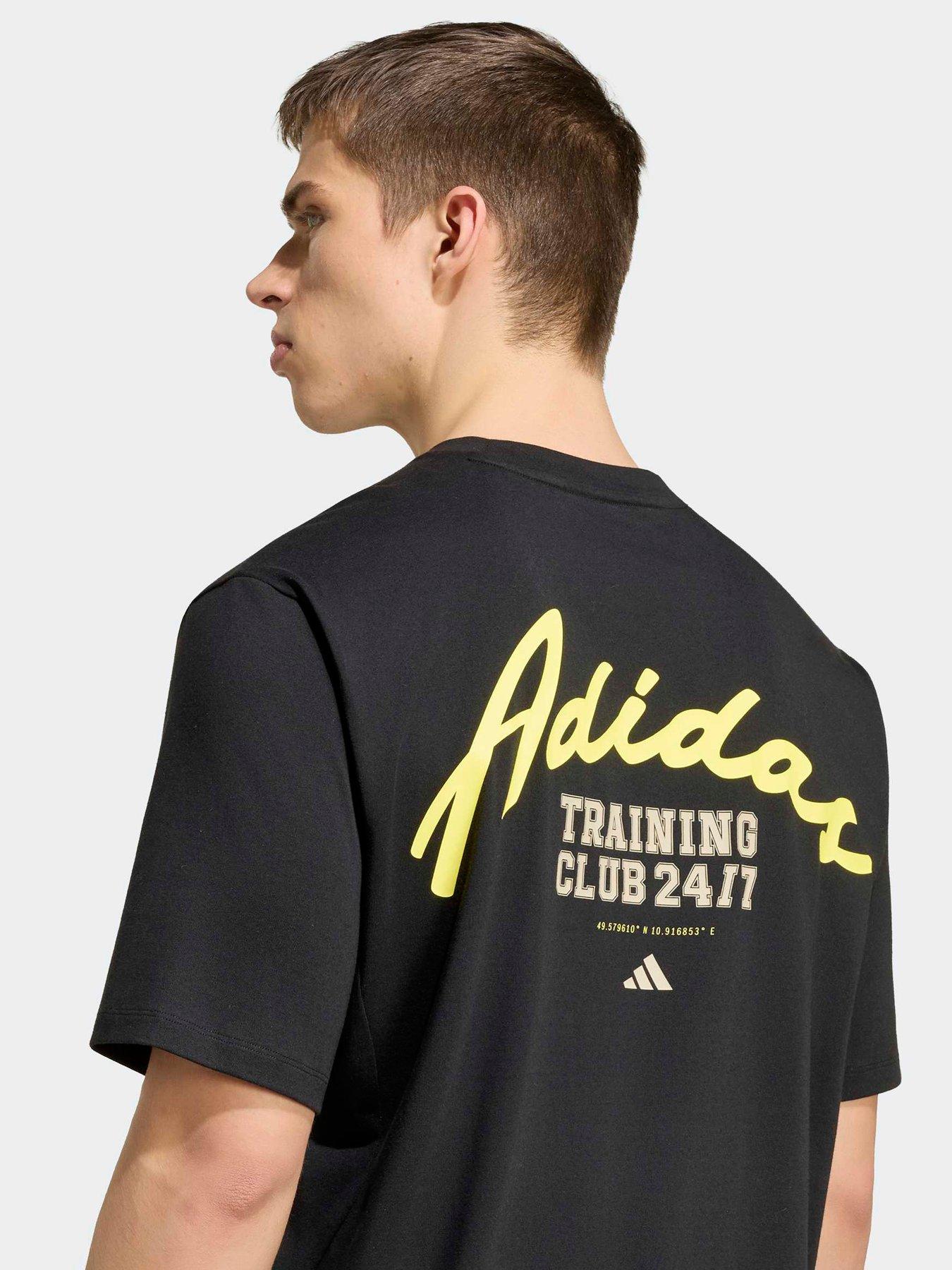Image 5 of 5 of adidas Men's PrimeLift Essentials Workout Graphic T-Shirt - Black