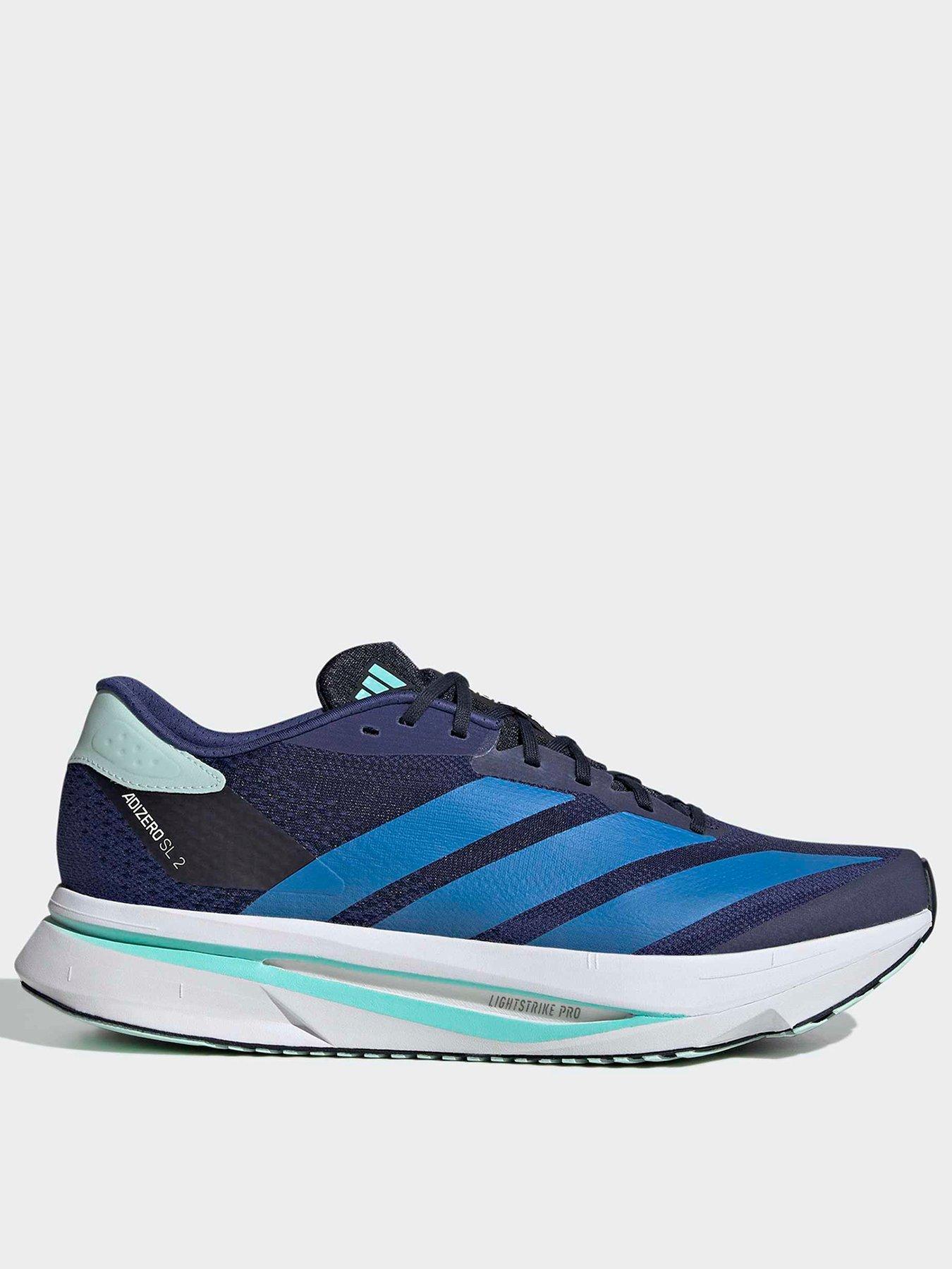 adidas Mens Running Adizero Sl2 Trainer - Black/ Blue