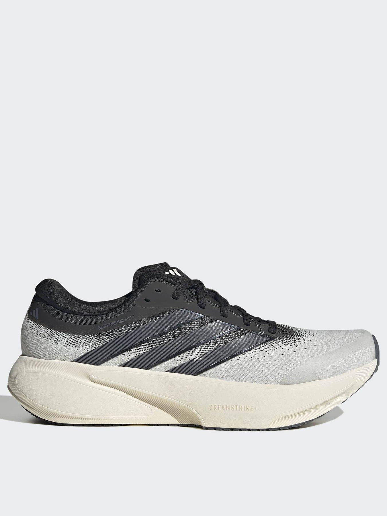 adidas Mens Running Supernova Rise 3 Trainer - White/black