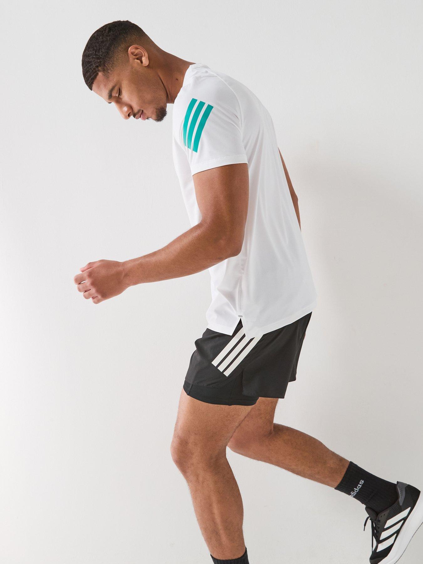 Image 3 of 6 of adidas Men's adi365 CLIMACOOL Running T-Shirt - White