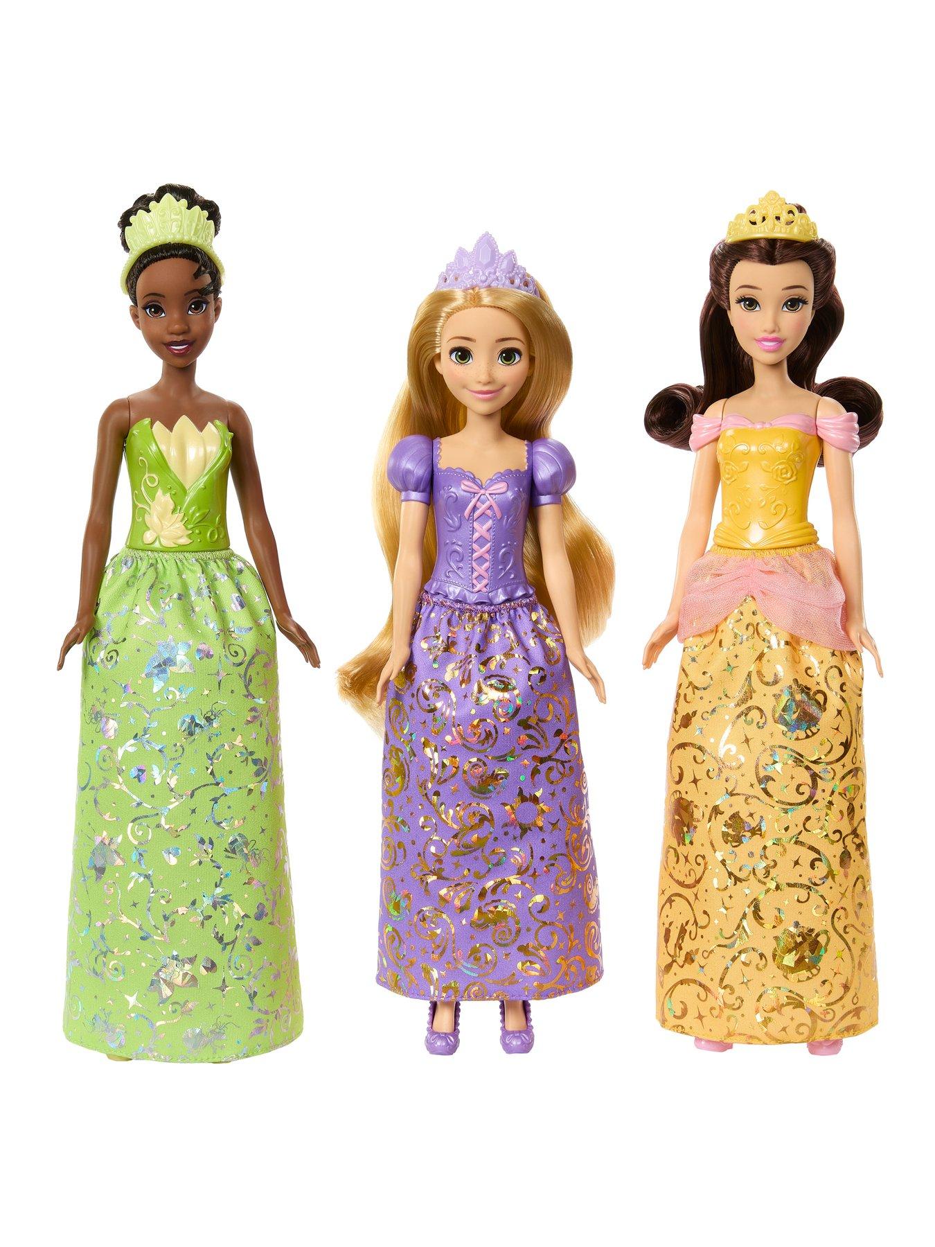 Image 5 of 7 of Disney Princess Story Sparkle Princess Doll 7-Pack Gift Set