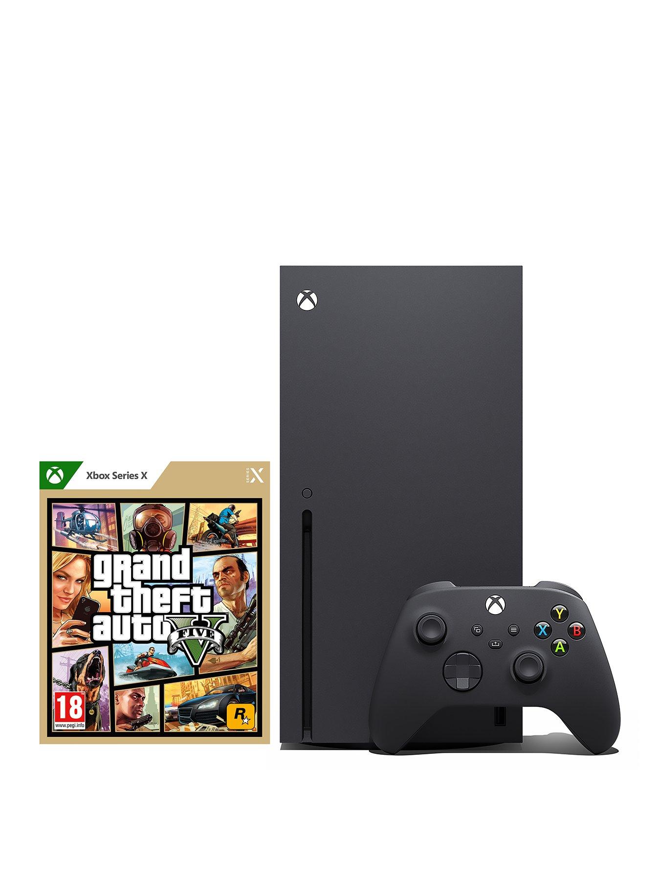 Xbox Series X Console – 1TB (Carbon Black) + GTA V