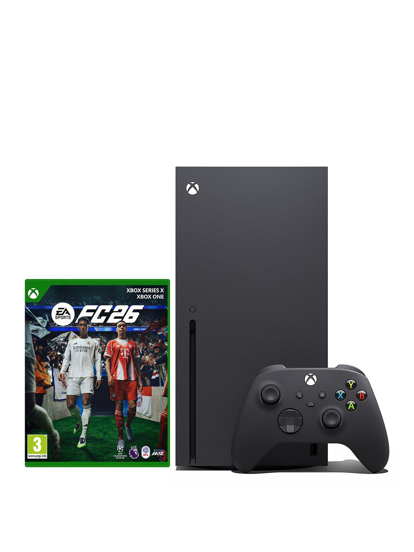Image 1 of 8 of Xbox Series X Console &ndash; 1TB (Carbon Black) + EA SPORTS FC&trade; 26