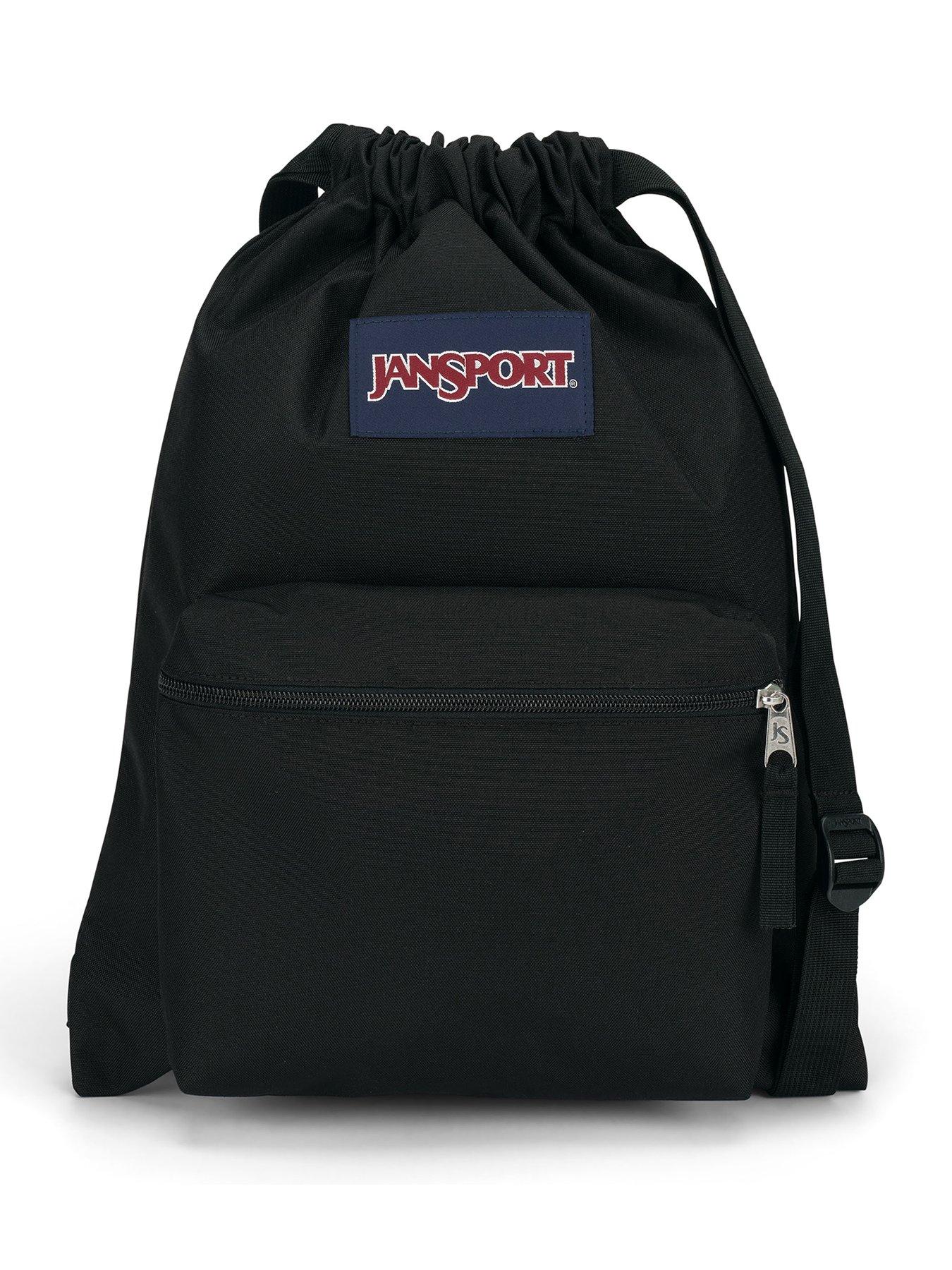 Image 1 of 5 of JanSport Drawsack Black