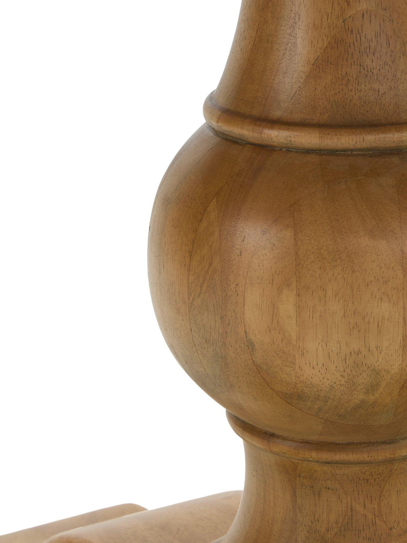 Image 5 of 7 of The Very Collection Camille 110cm Solid Wood Pedestal Dining Table