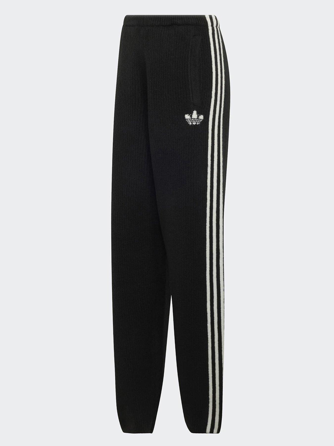 adidas Originals Womens Knit Pants - Black