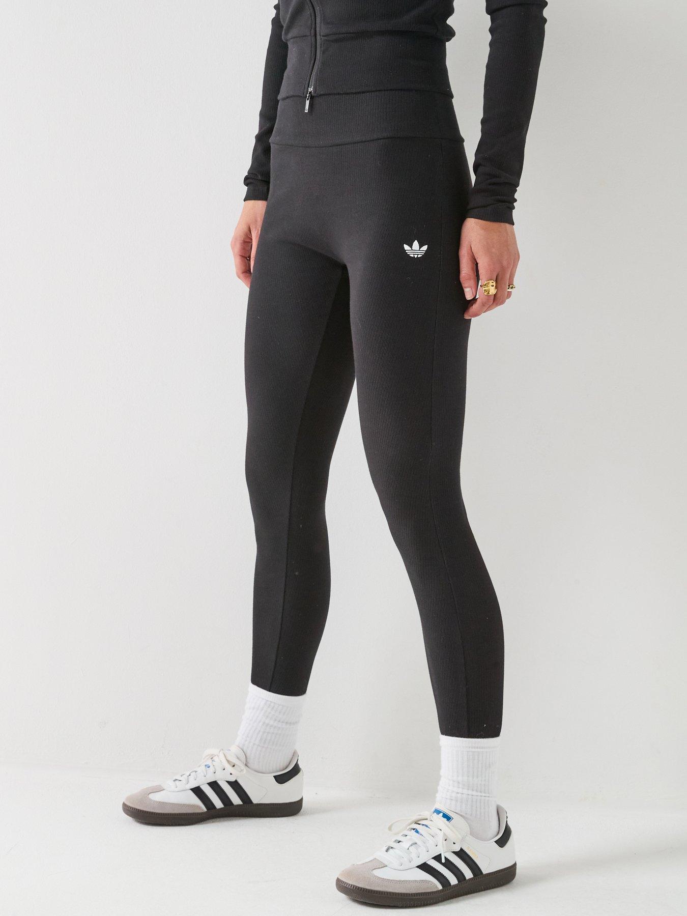 adidas Originals Women's Essentials High Waisted Leggings - Black
