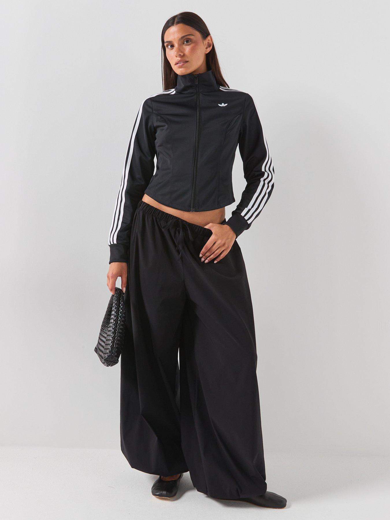 Image 1 of 6 of adidas Originals Women's Firebird Corset Track Top - Black