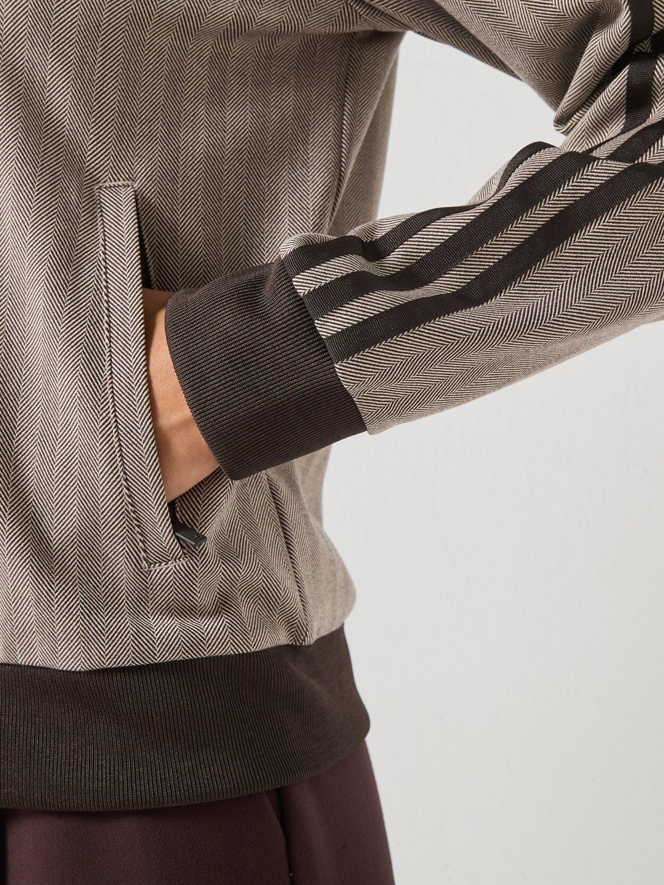 Image 5 of 6 of adidas Originals Womens Classic Track Top - Brown
