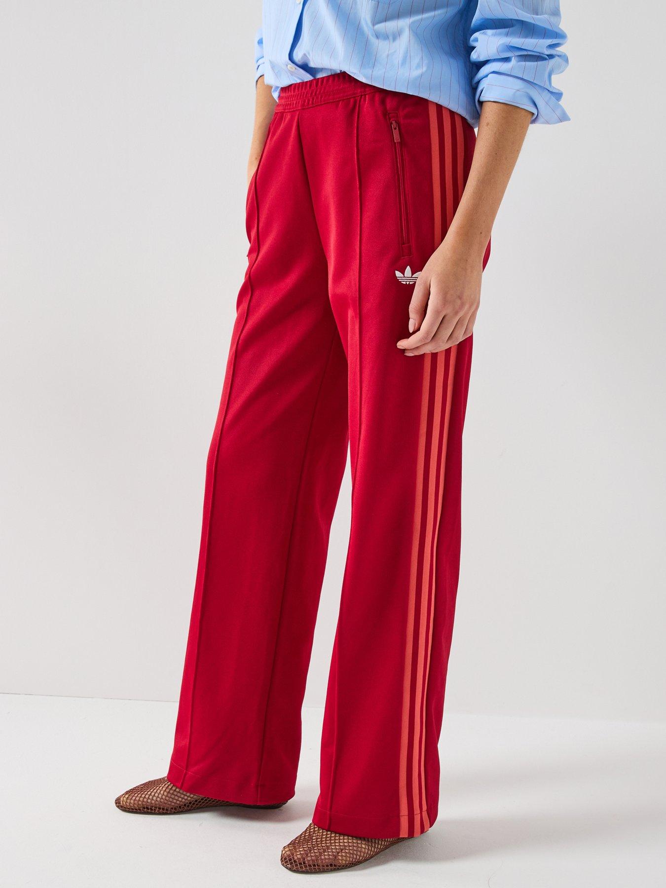 adidas Originals Adicolor Classic Firebird Loose Track Tracksuit Bottoms - Red