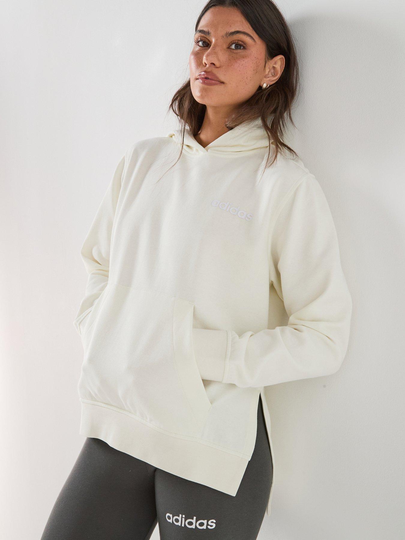 Image 1 of 6 of adidas Sportswear Womens Leisure Tracksuit - Cream/black